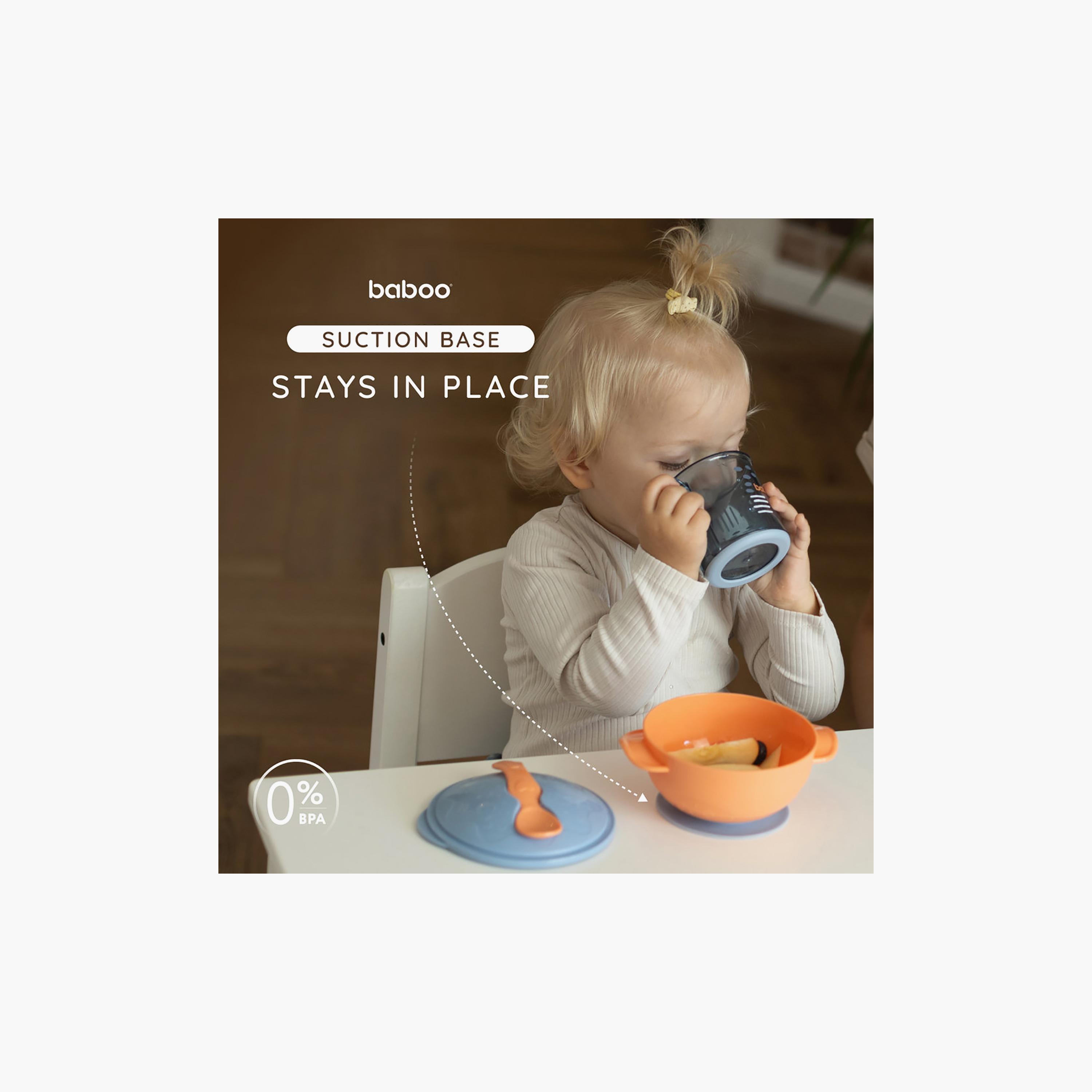 Baboo Feeding Bowl with Suction Base & Spoon Set - 6 Months+-baby-feeding-mealtimeessentials-image-7