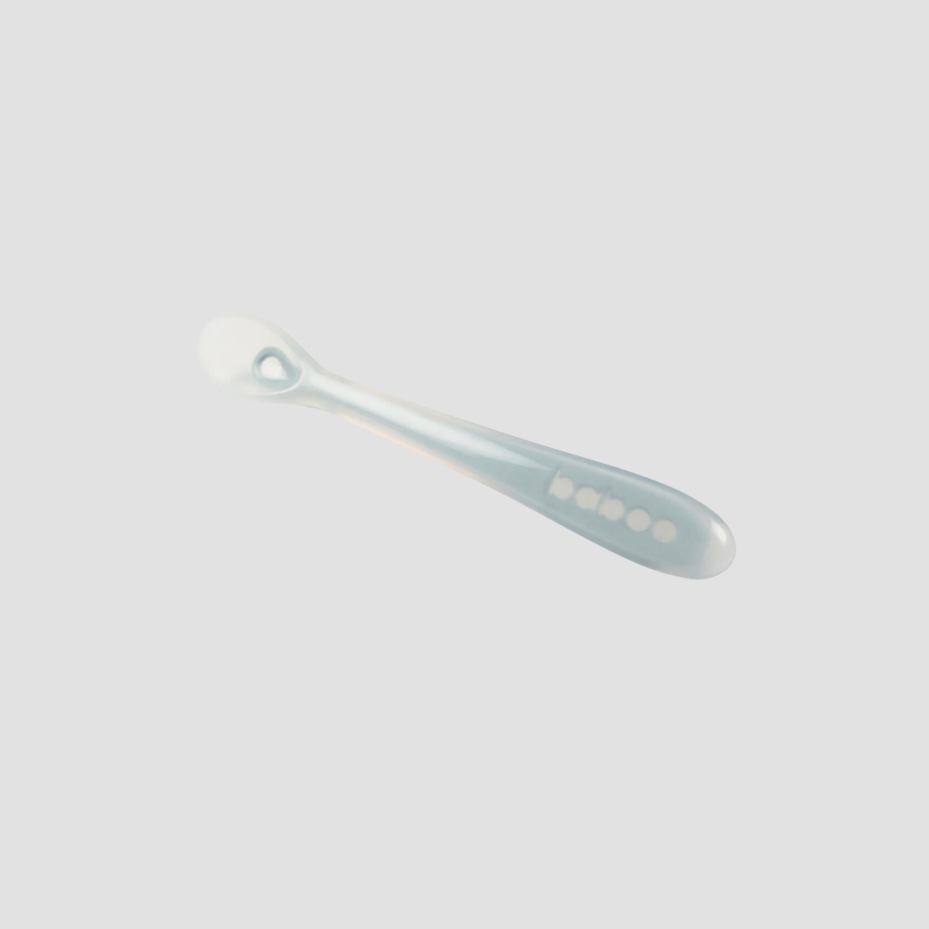 Baboo Silicone Spoon - 6 Months+-baby-feeding-mealtimeessentials-image-2