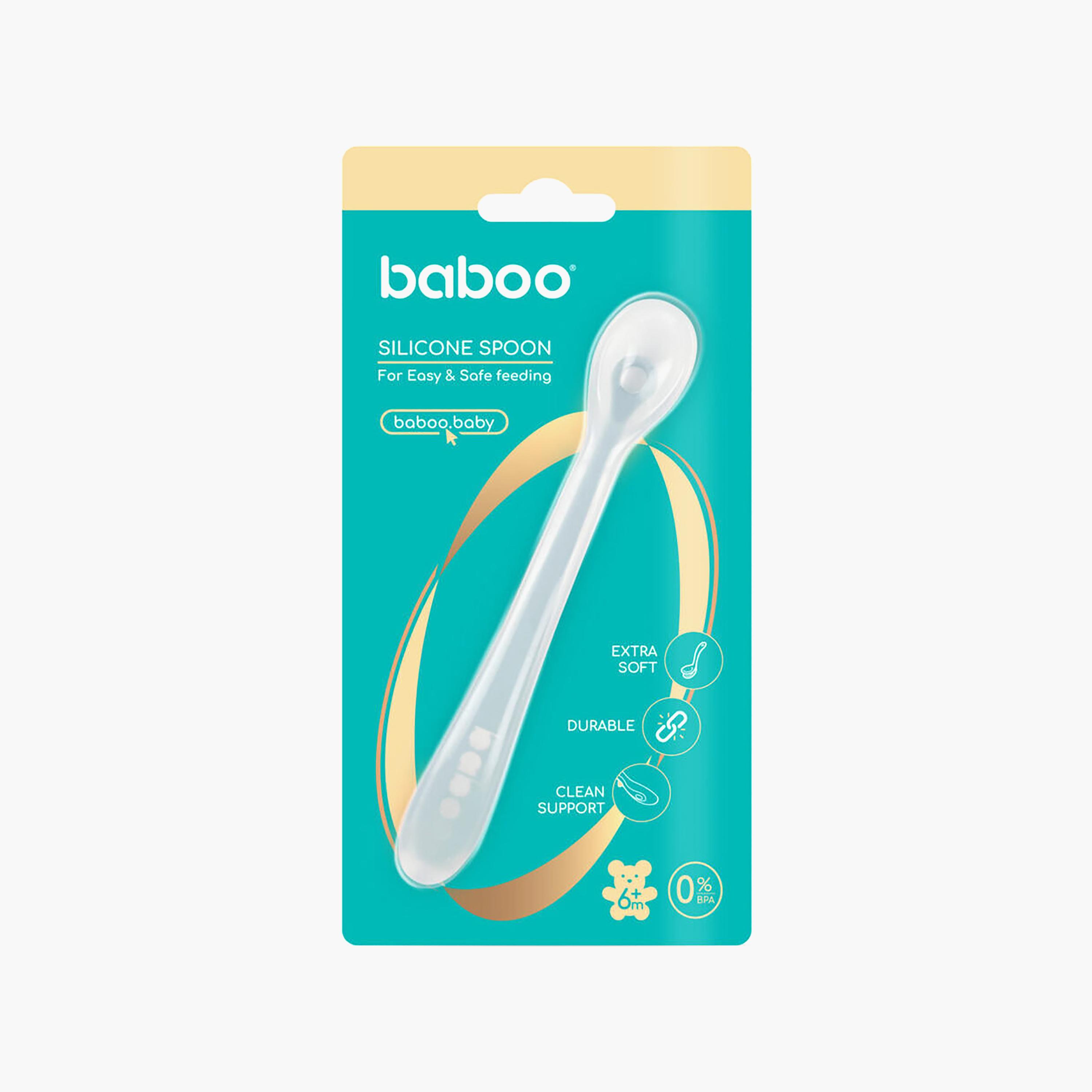 Baboo Silicone Spoon - 6 Months+-baby-feeding-mealtimeessentials-image-5