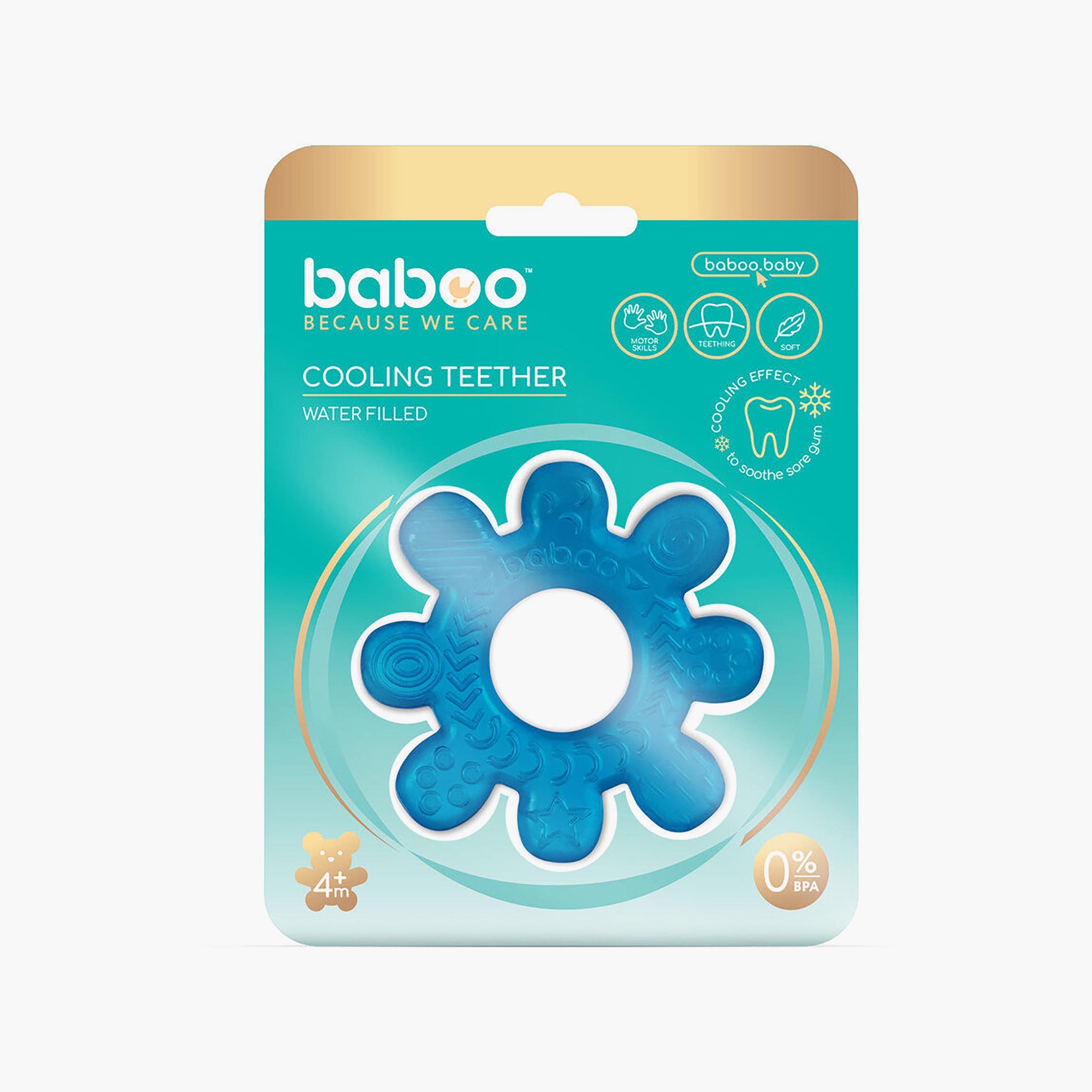 Baboo Water-Filled Cooling Teether Wheel - 4 Months+-baby-feeding-teethers-image-3
