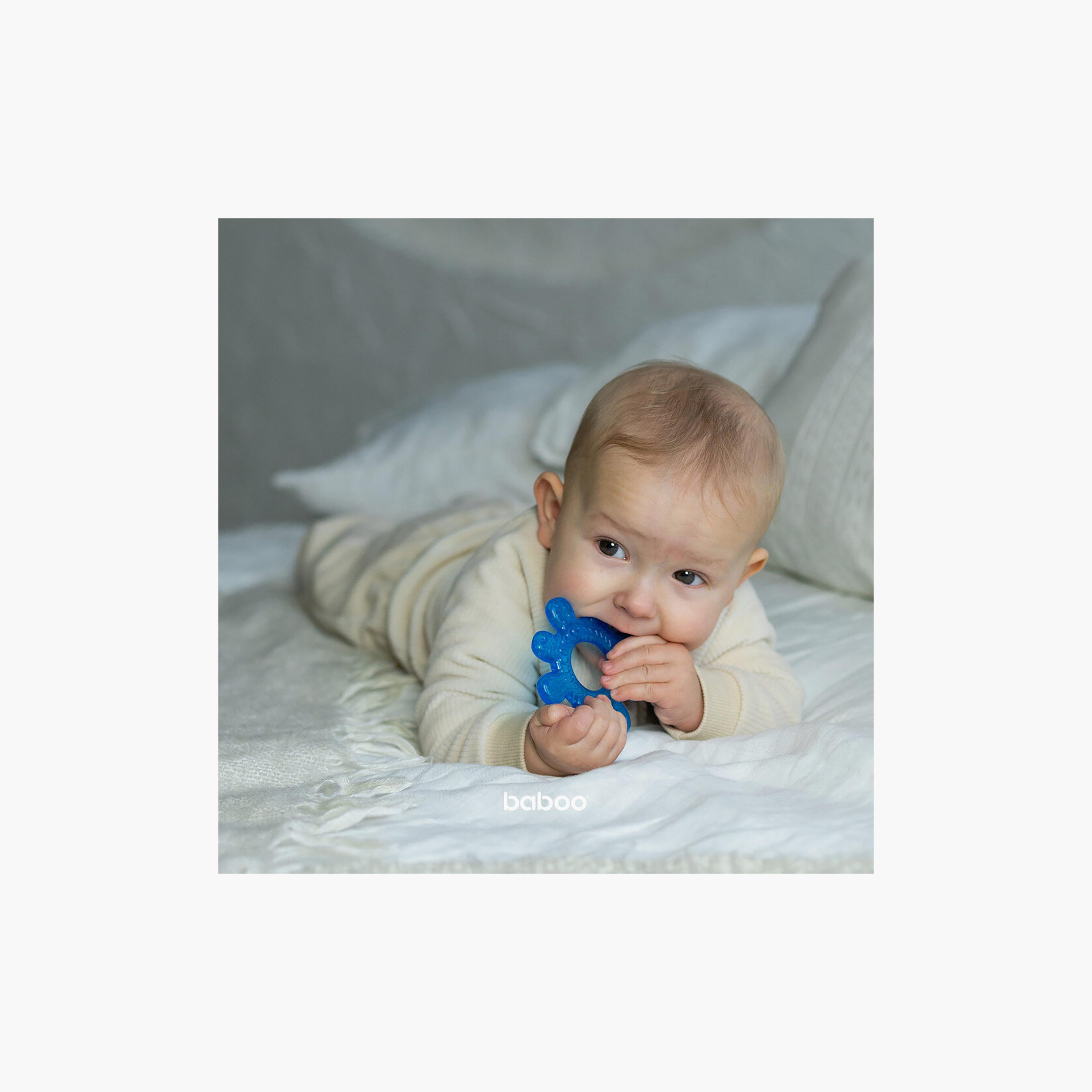 Baboo Water-Filled Cooling Teether Wheel - 4 Months+-baby-feeding-teethers-image-5