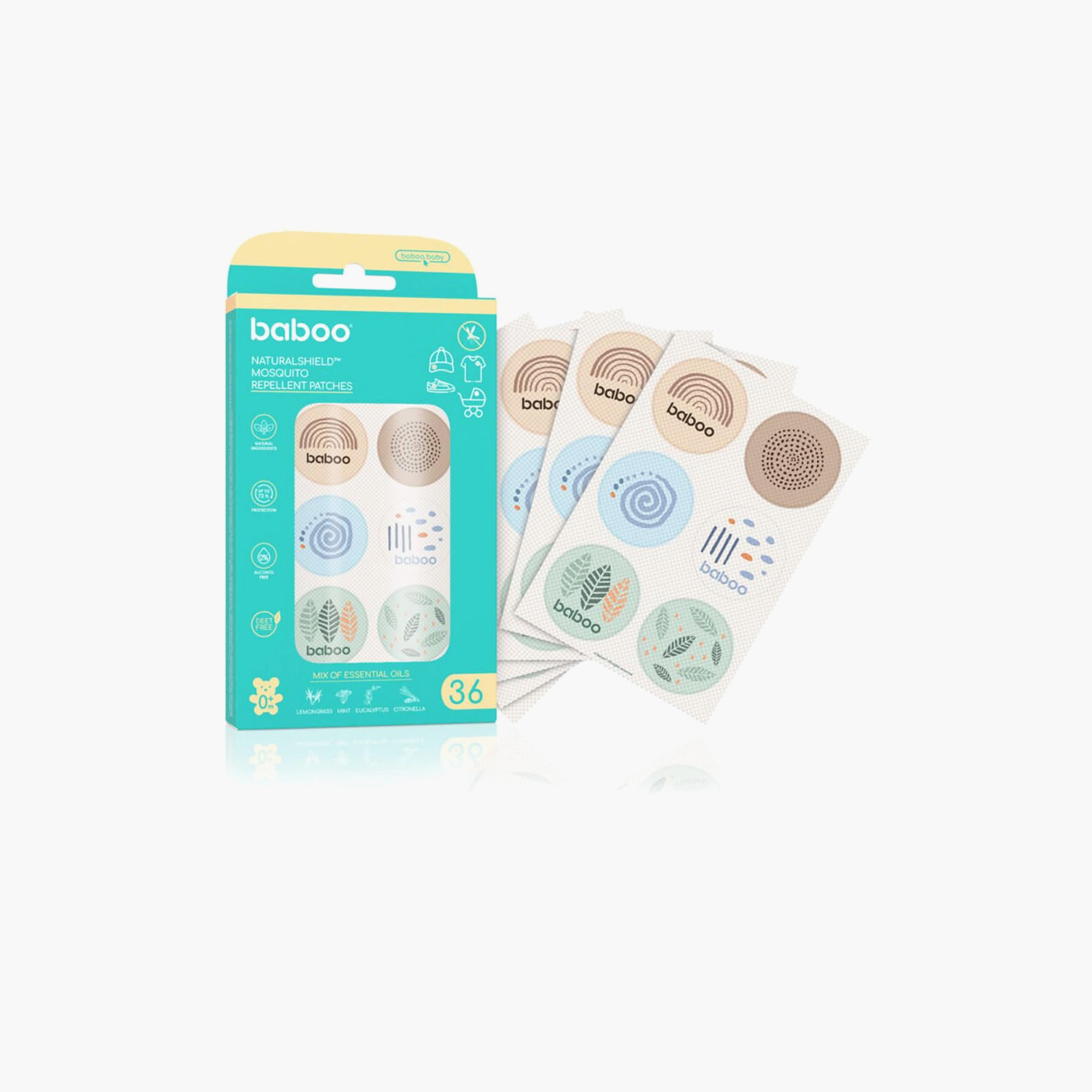 36 قطعة من لصقات طاردة للبعوض ناتشورال شيلد من بابو-baby-healthandsafety-babyproofing-image-6