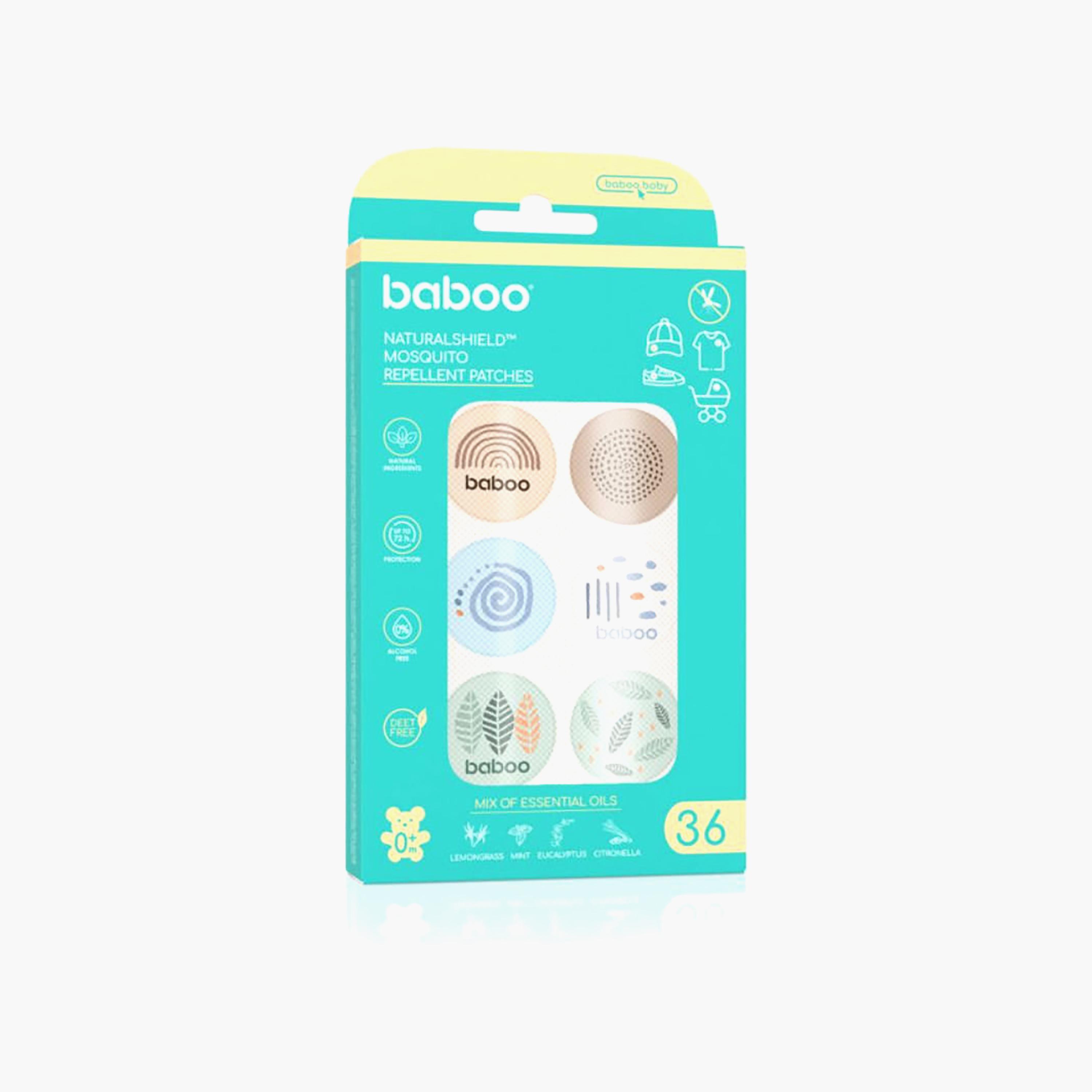 36 قطعة من لصقات طاردة للبعوض ناتشورال شيلد من بابو-baby-healthandsafety-babyproofing-image-4