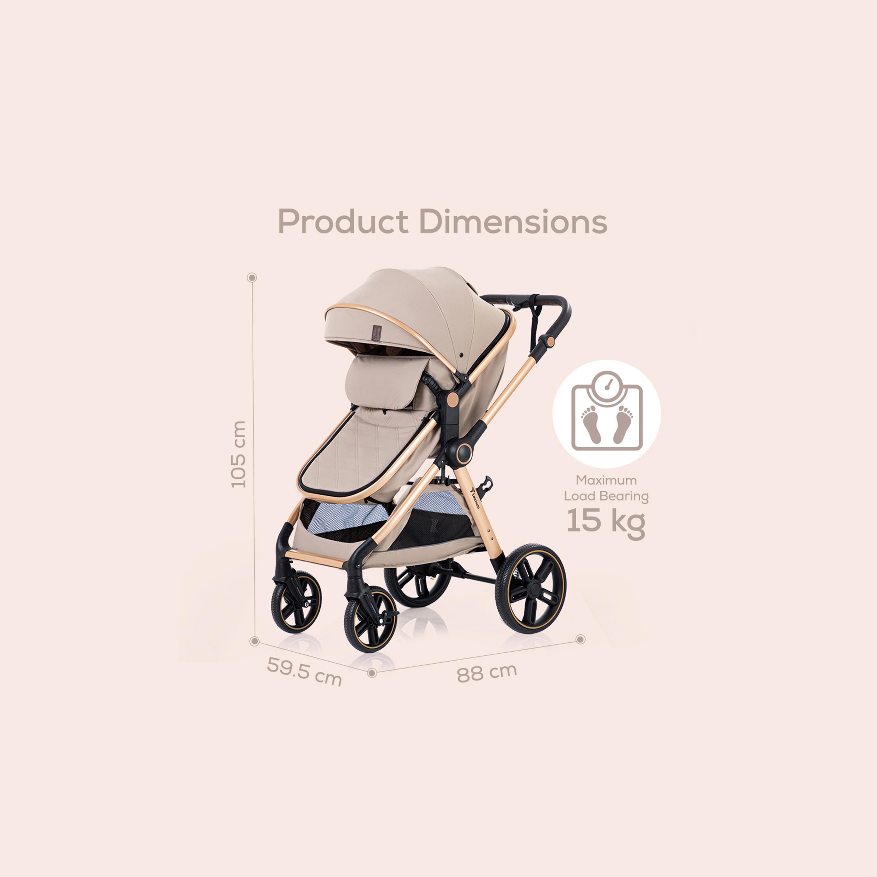 Teknum 3-In-1 Travel Prime Stroller-baby-gear-strollersandprams-strollers-image-13