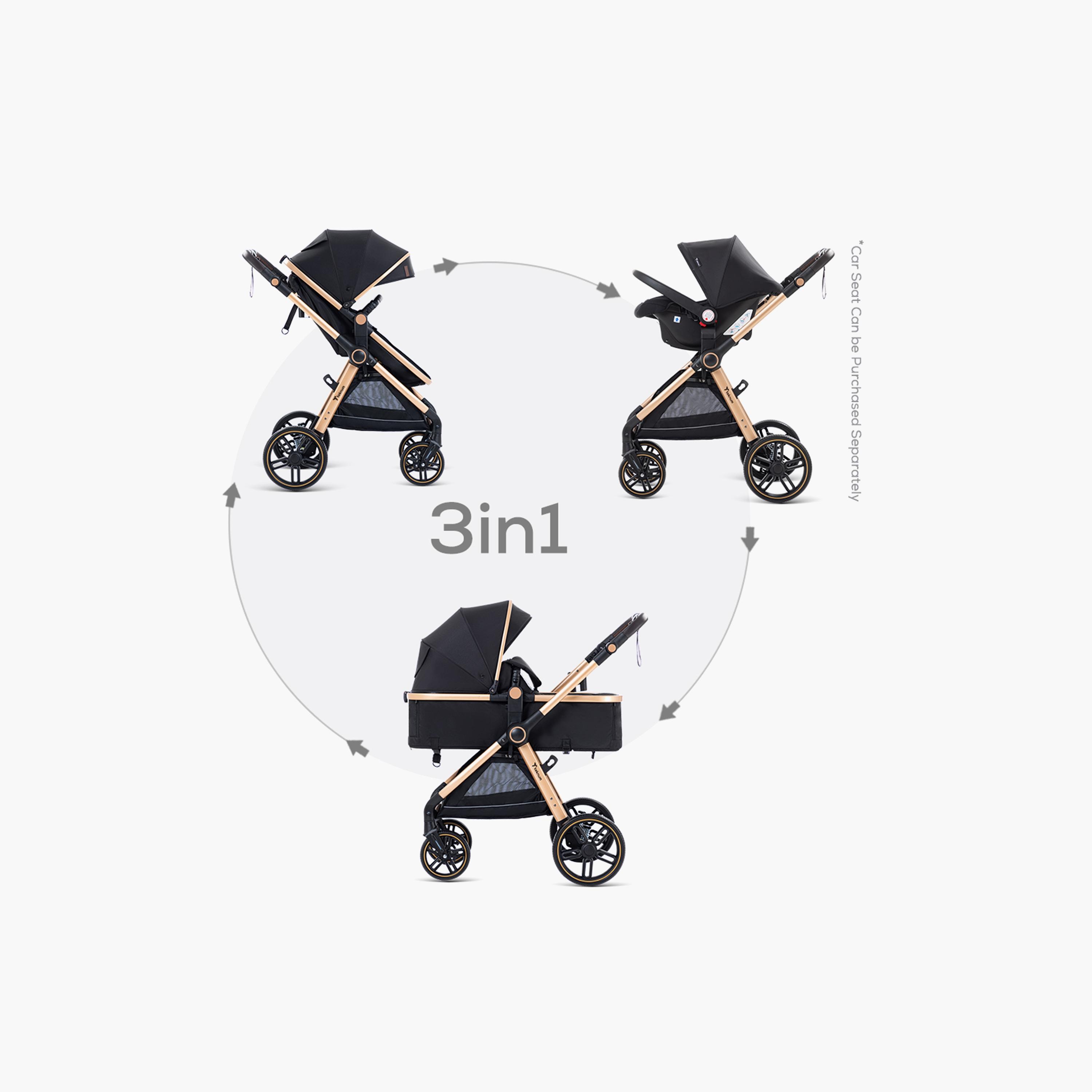 Teknum 3-In-1 Travel Prime Stroller-baby-gear-strollersandprams-strollers-image-10