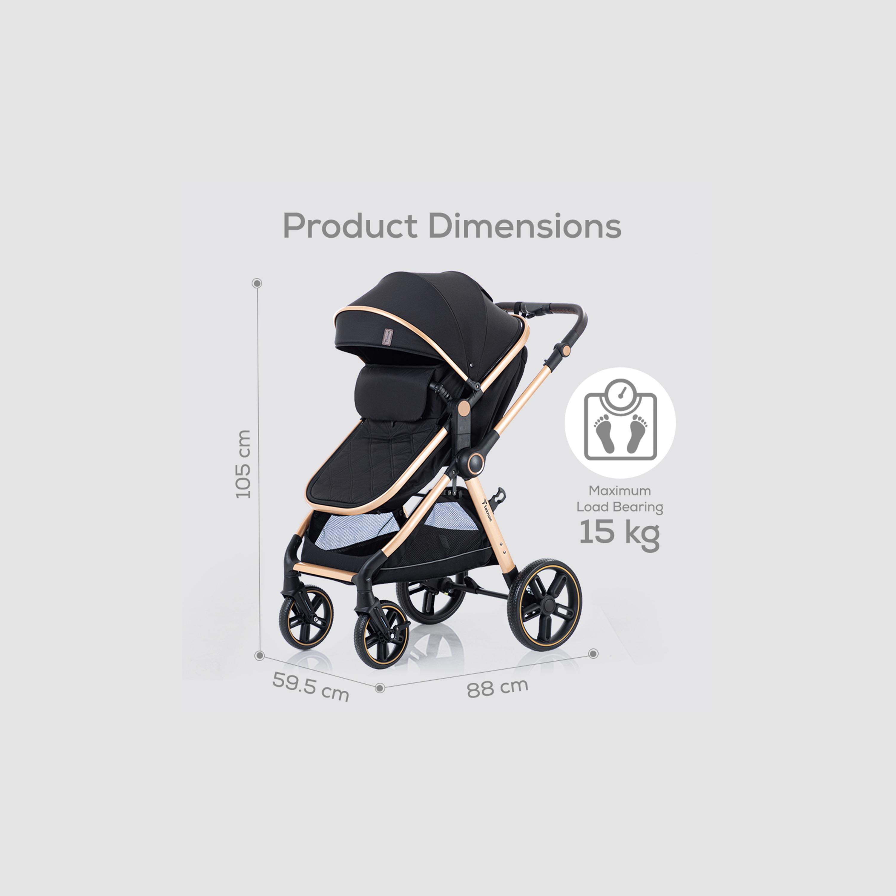 Teknum 3-In-1 Travel Prime Stroller-baby-gear-strollersandprams-strollers-image-13