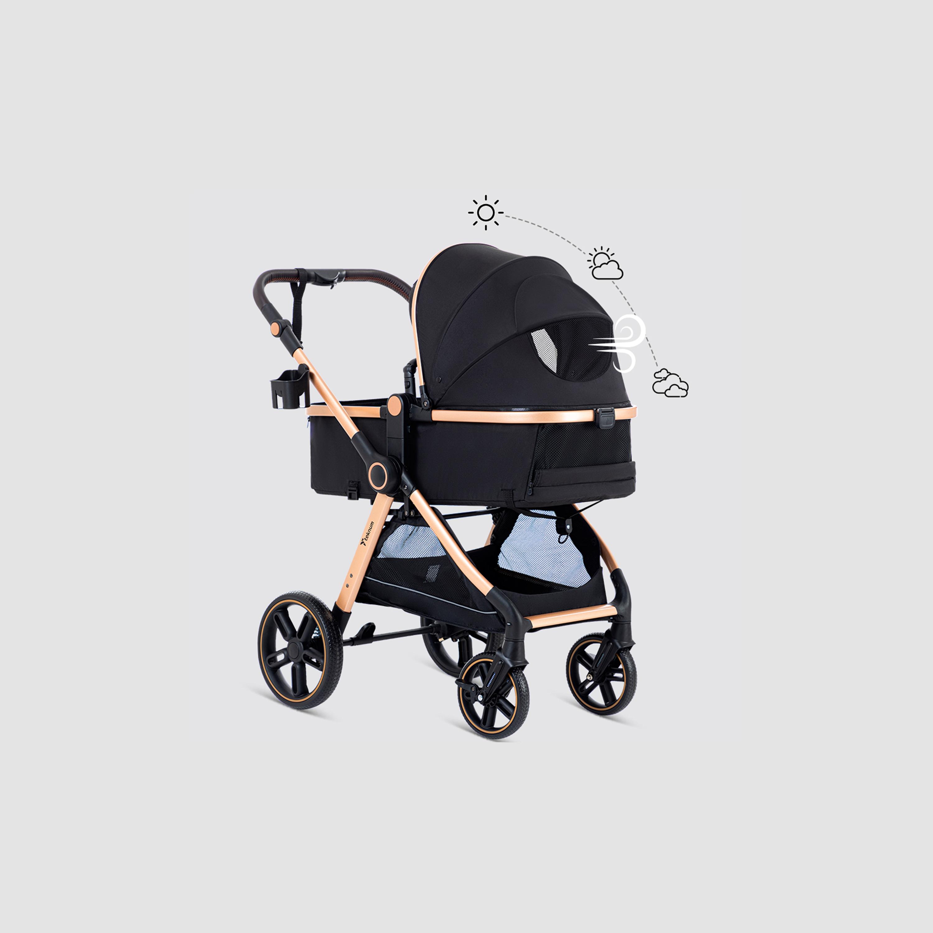 Teknum 3-In-1 Travel Prime Stroller-baby-gear-strollersandprams-strollers-image-9