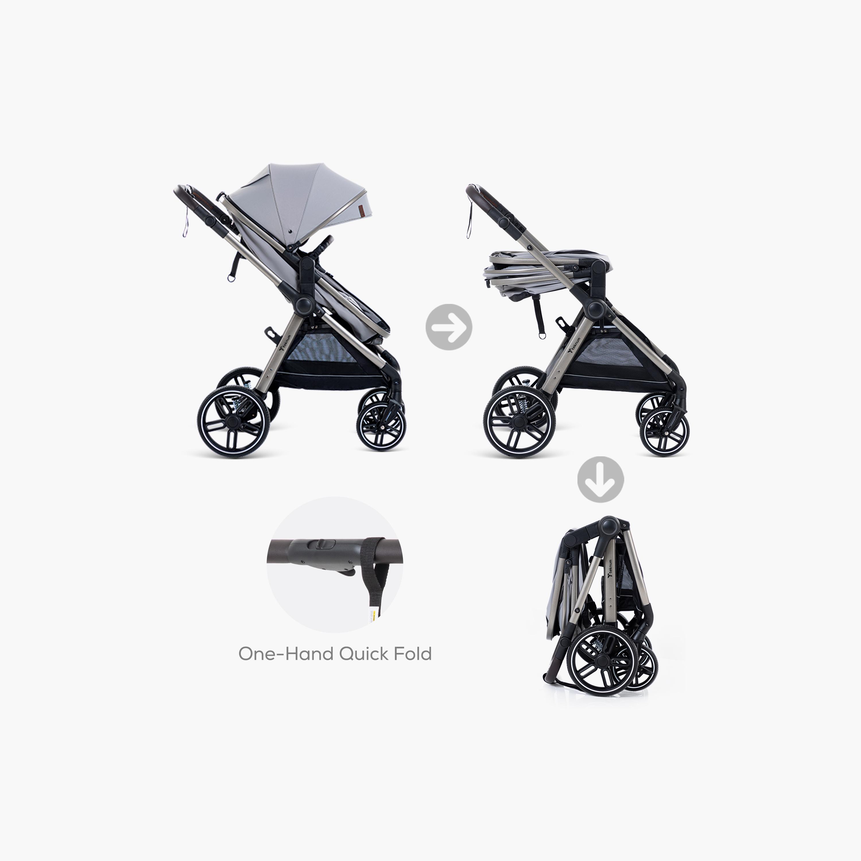 Teknum 3-In-1 Travel Prime Stroller-baby-gear-strollersandprams-strollers-image-11