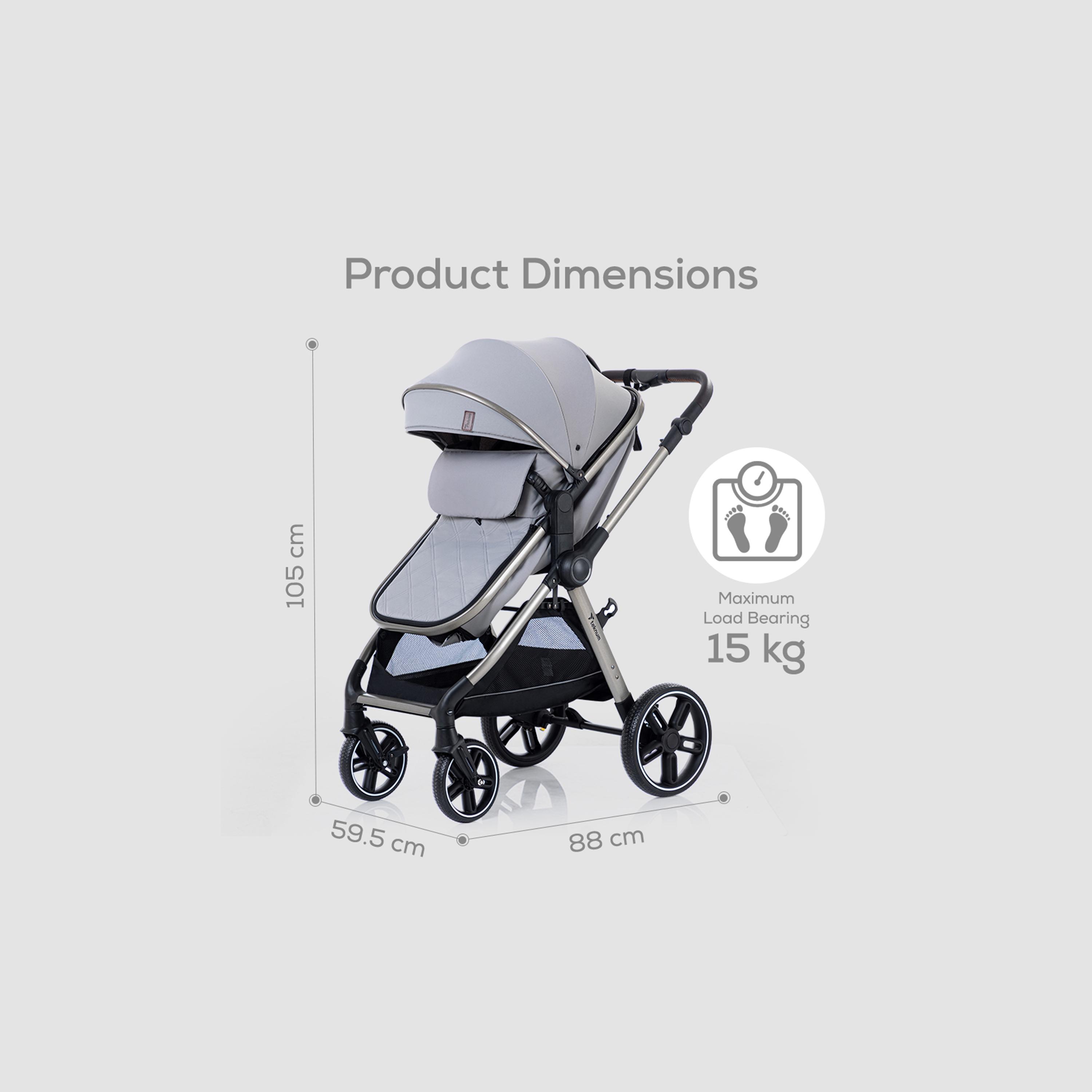 Teknum 3-In-1 Travel Prime Stroller-baby-gear-strollersandprams-strollers-image-14