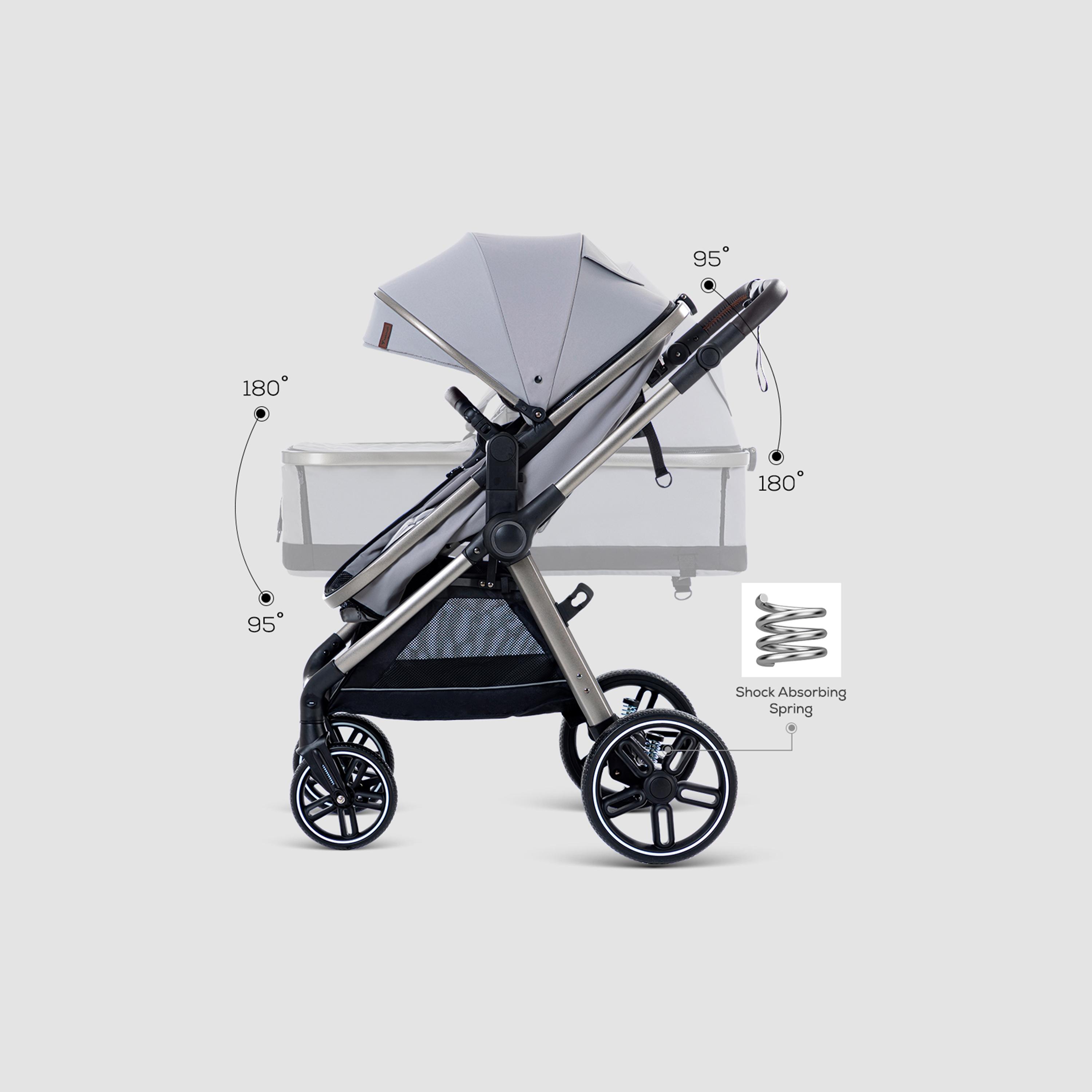 Teknum 3-In-1 Travel Prime Stroller-baby-gear-strollersandprams-strollers-image-8