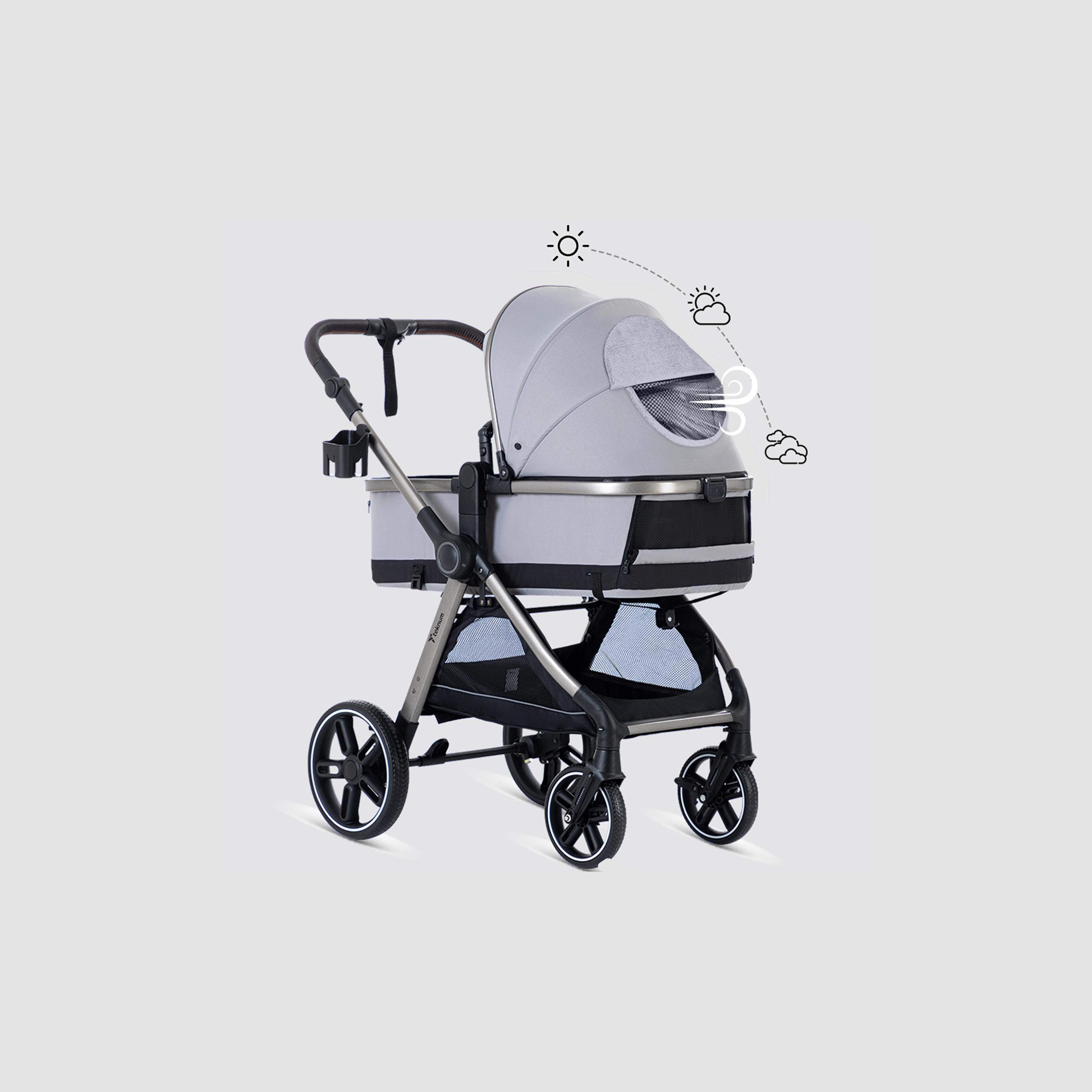 Teknum 3-In-1 Travel Prime Stroller-baby-gear-strollersandprams-strollers-image-9