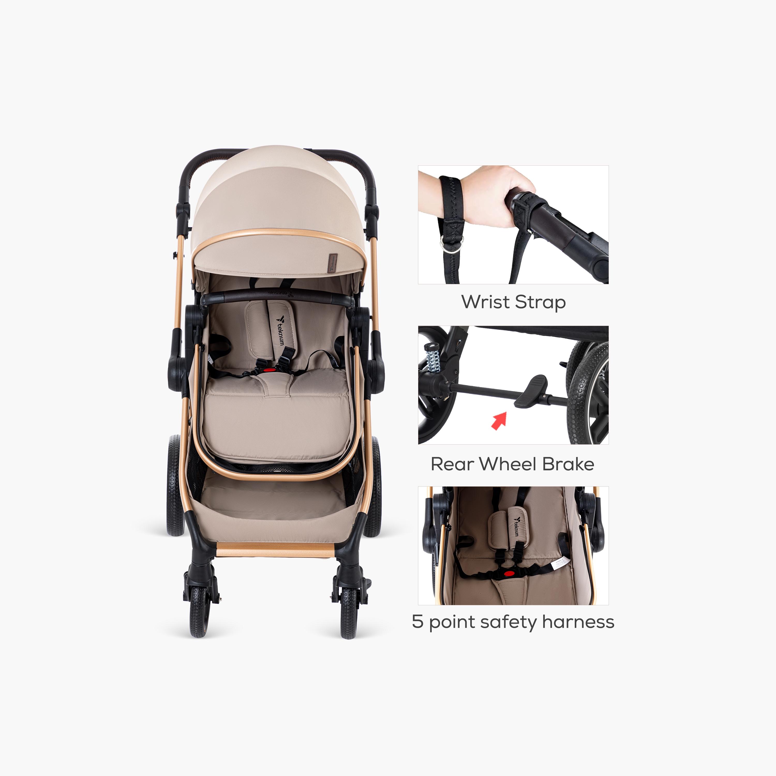 Teknum Travel System with 3-In-1 Prime Stroller, Adaptor & Infant Car Seat-baby-gear-strollersandprams-travelsystems-image-10