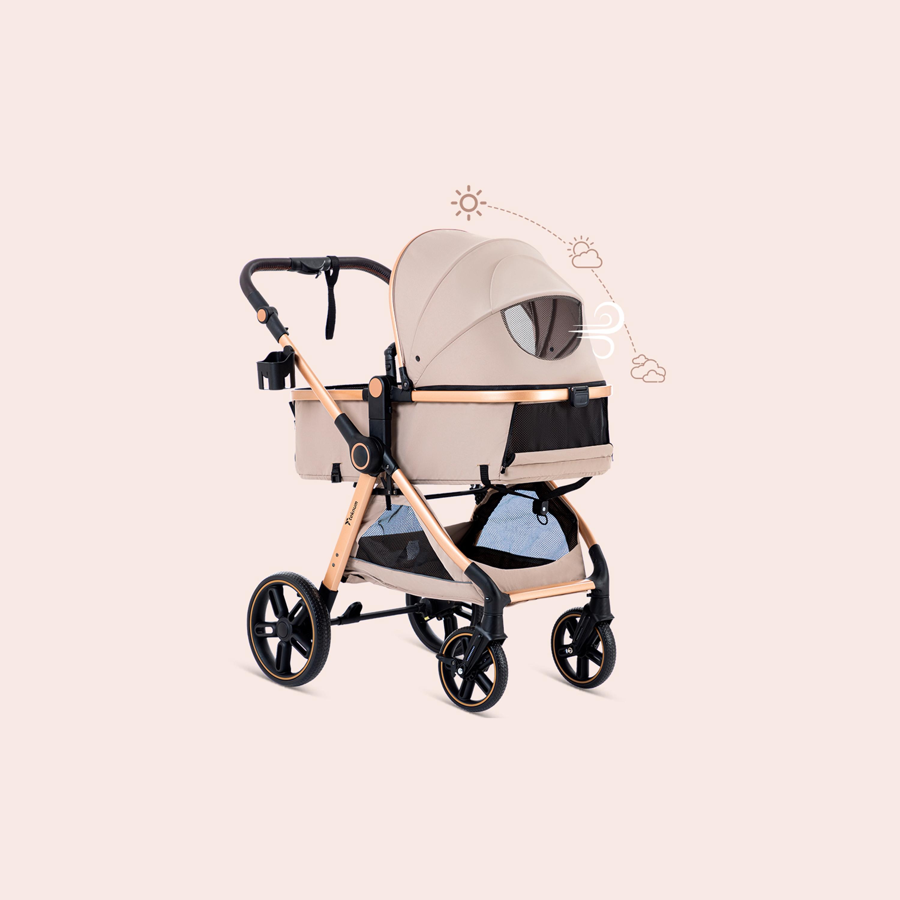 Teknum Travel System with 3-In-1 Prime Stroller, Adaptor & Infant Car Seat-baby-gear-strollersandprams-travelsystems-image-15