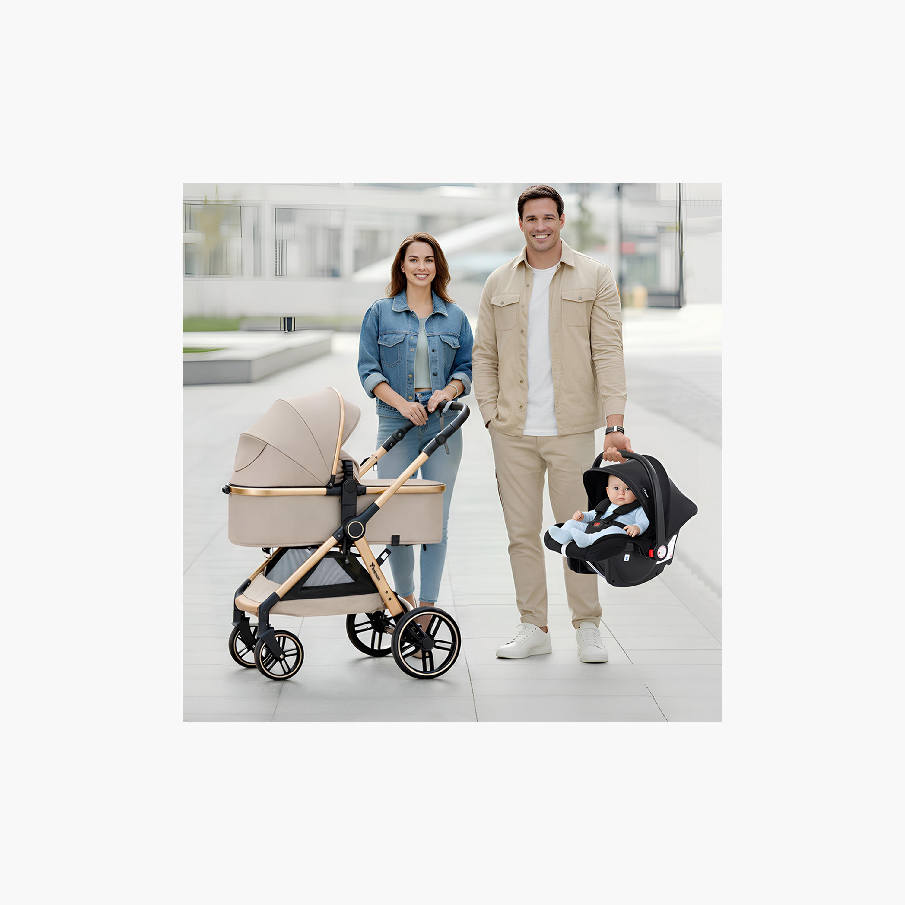 Teknum Travel System with 3-In-1 Prime Stroller, Adaptor & Infant Car Seat-baby-gear-strollersandprams-travelsystems-image-5