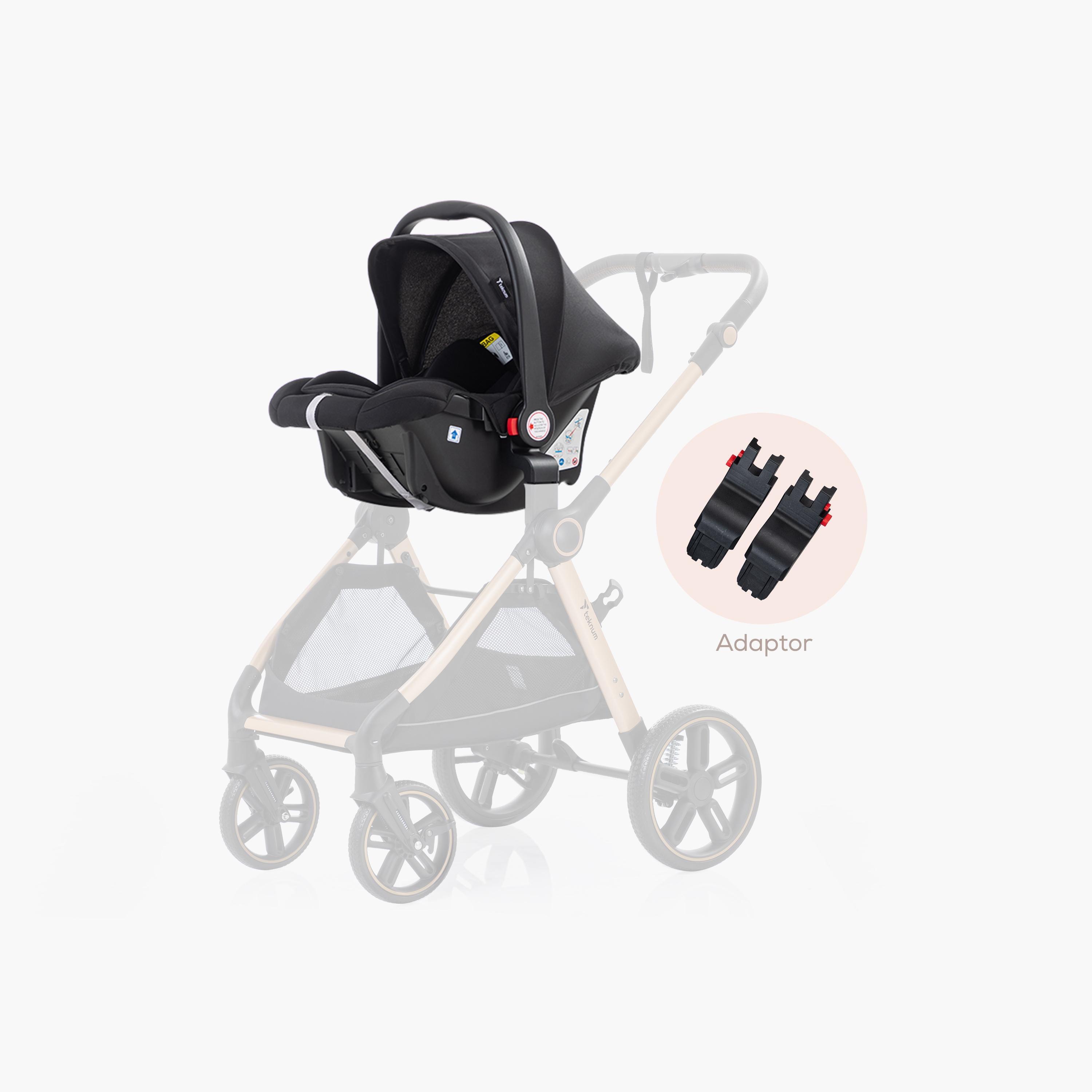 Teknum Travel System with 3-In-1 Prime Stroller, Adaptor & Infant Car Seat-baby-gear-strollersandprams-travelsystems-image-9
