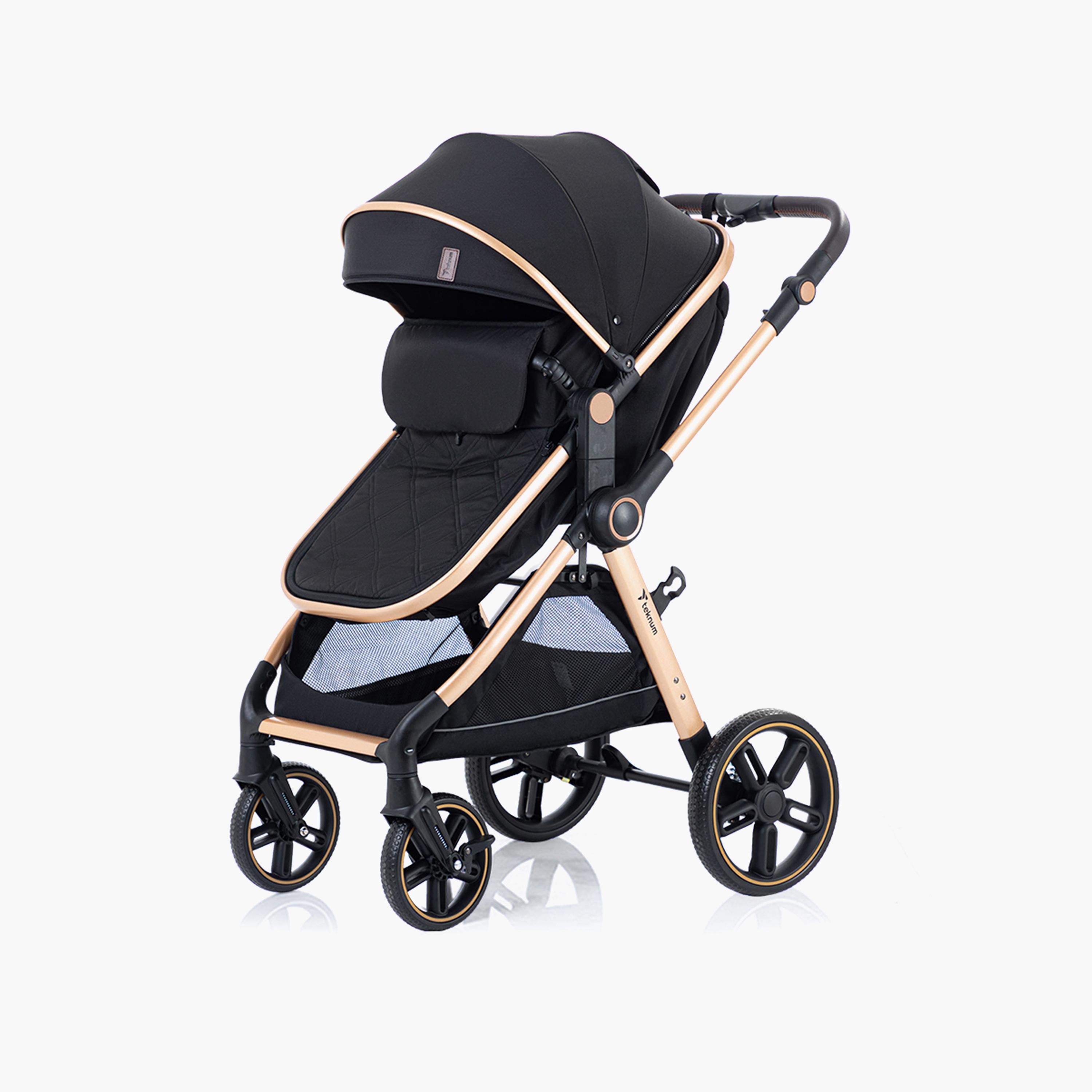 Teknum Travel System with 3-In-1 Prime Stroller, Adaptor & Infant Car Seat-baby-gear-strollersandprams-travelsystems-image-1