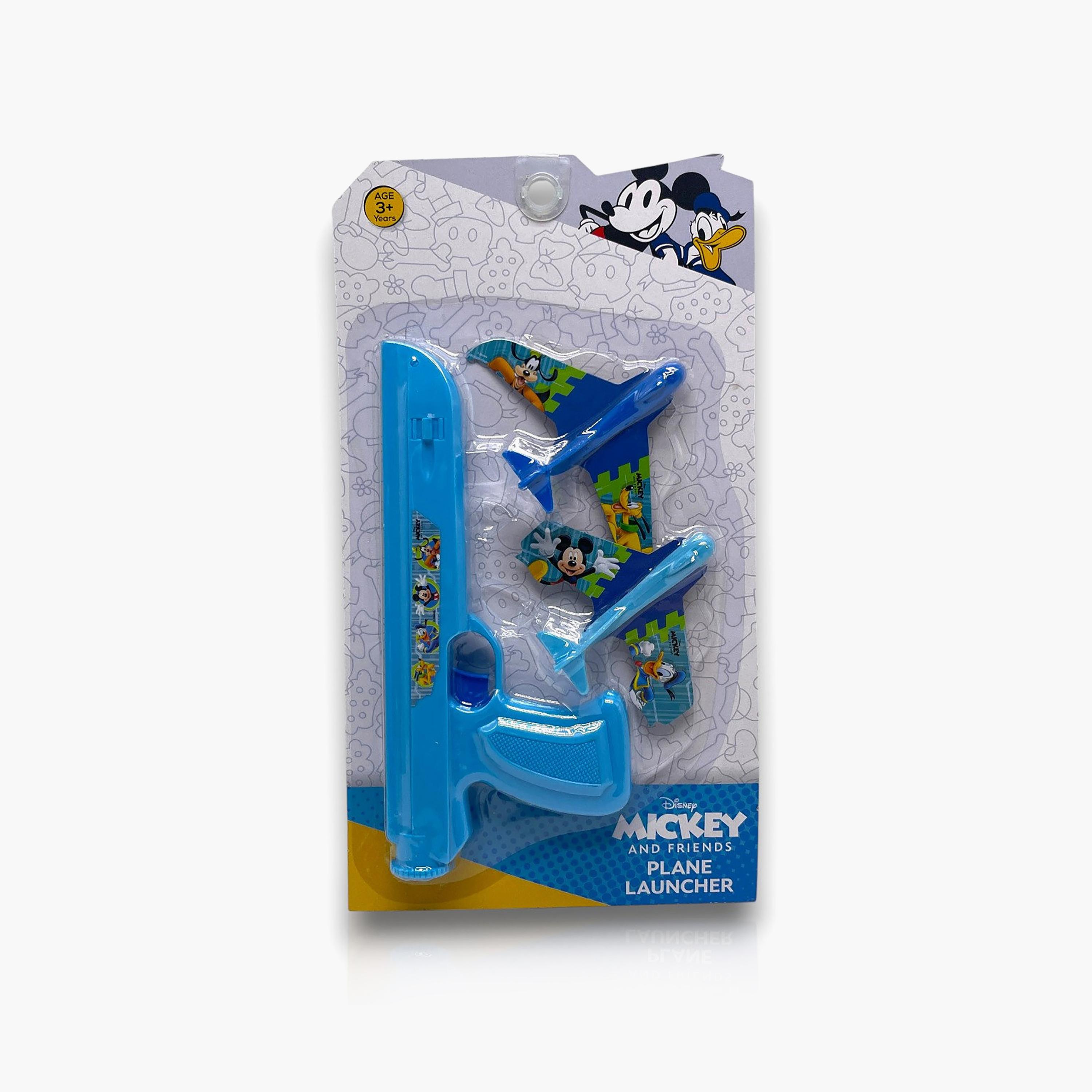 طقم قاذف طائرات ديزني مع طائرتين، ومسدس فقاعات ومضرب - ميكي ماوس ديزني-toys-outdoor-activity-image-4