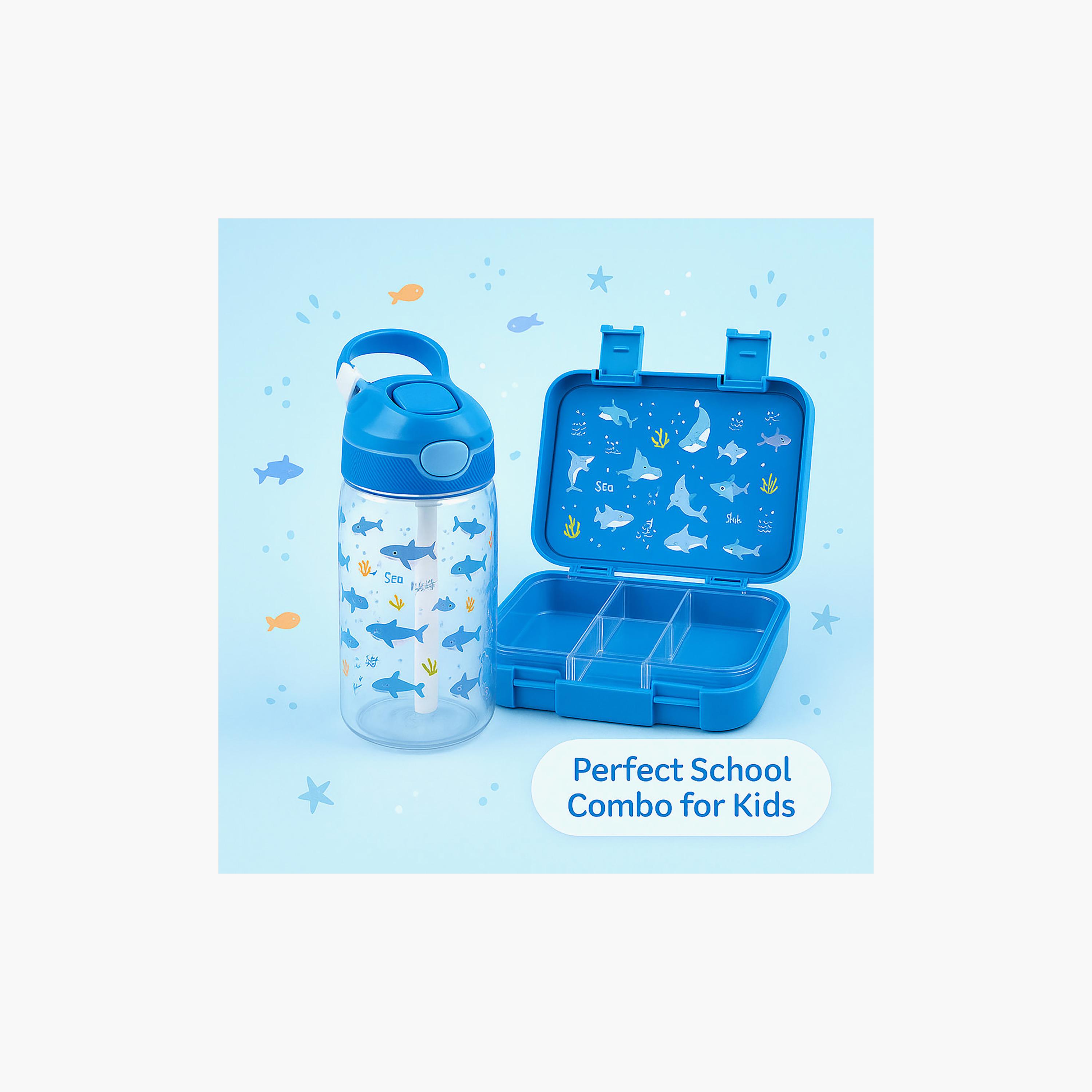 Cocobee BPA Free Bento Lunch Box & Tritan Leakproof Water Bottle - 480ml-school-lunchessentials-lunchboxes-image-3