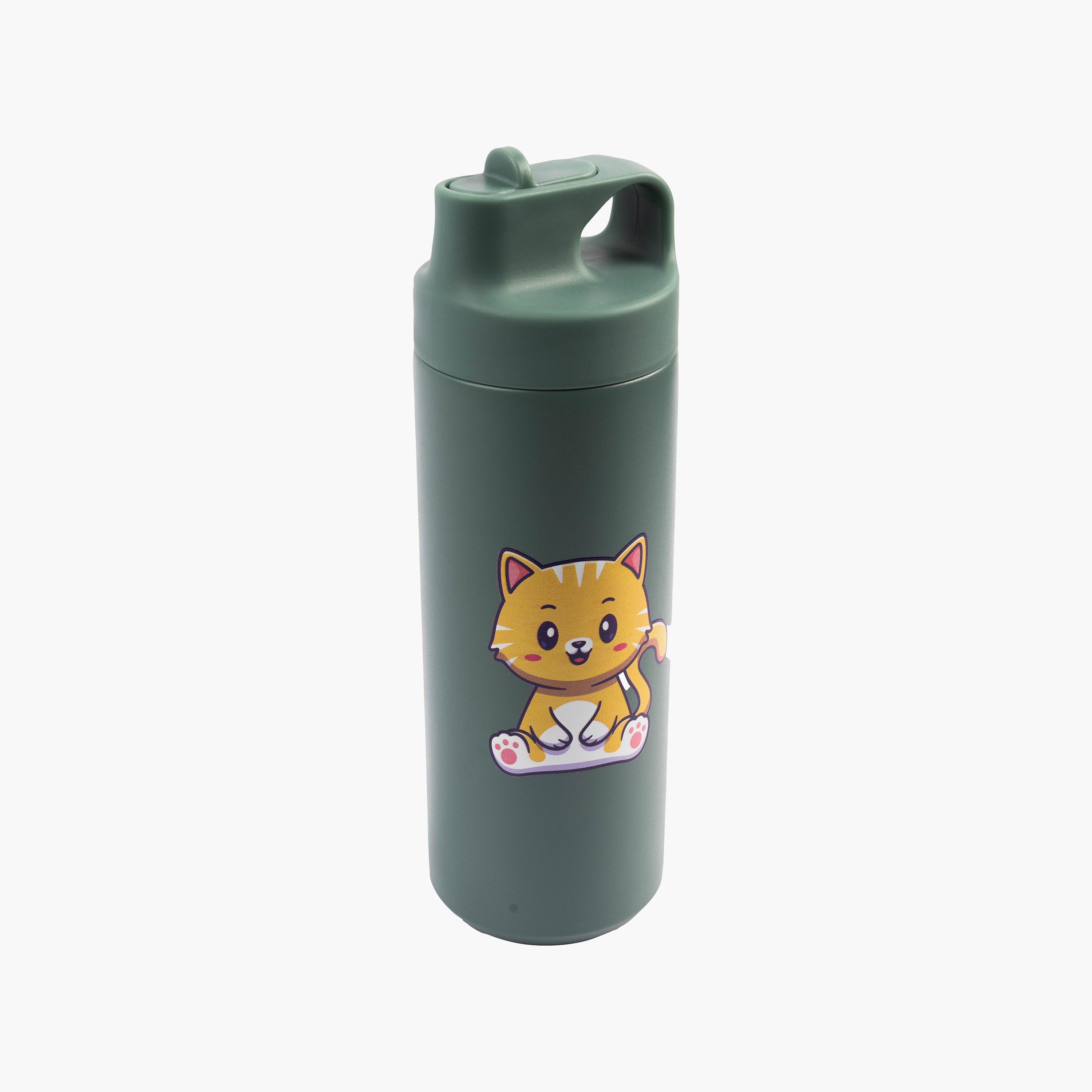Cocobee Aeroplane Style Dinosaur Printed Backpack & Insulated Stainless Steel Vacuum Flask Set-school-bagsandbackpacks-backpacks-image-1