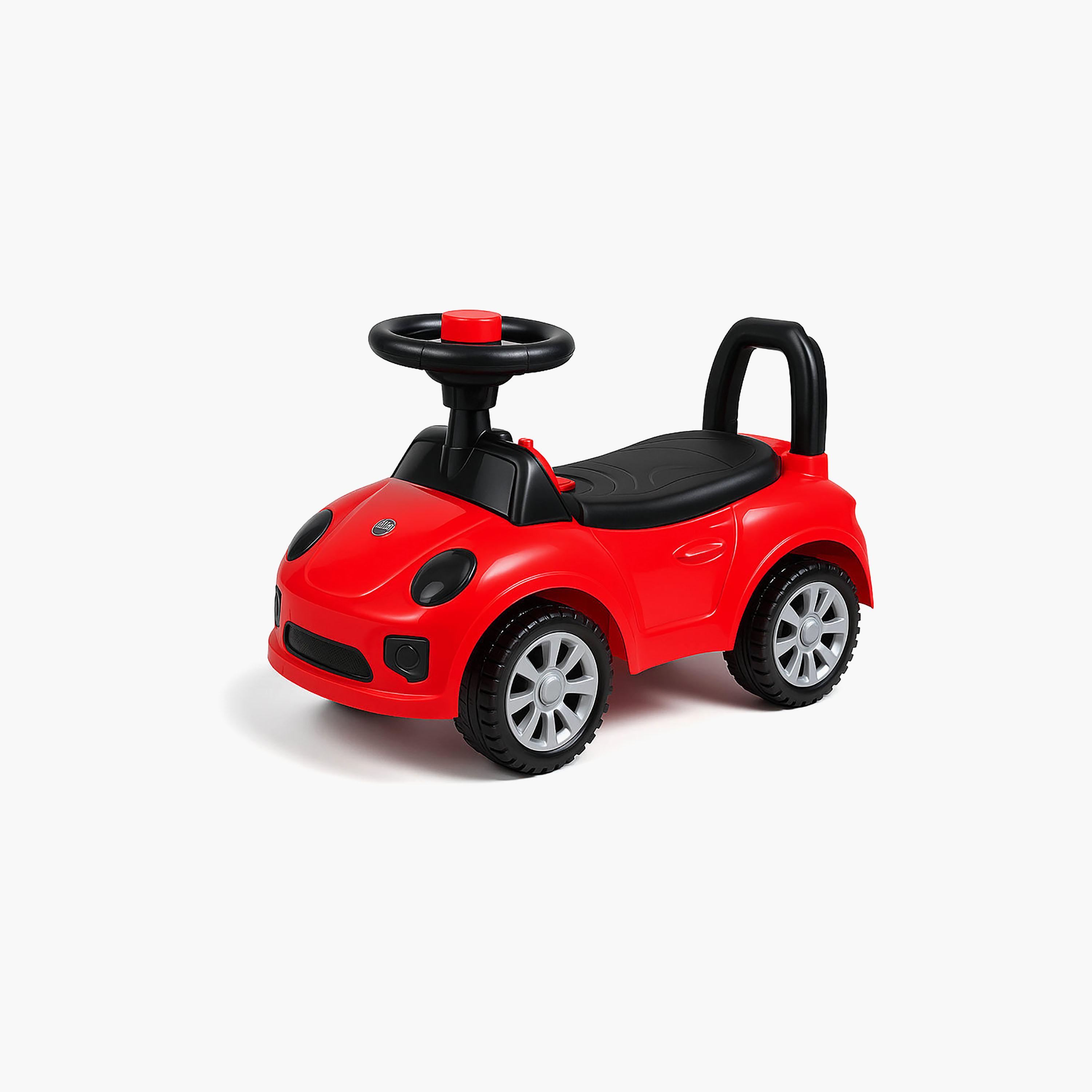 Starmarz Mini Rider Push Car with Light & Music - 1-5 Years - Red-toys-outdoor-bikesandrideons-manualrideons-image-1
