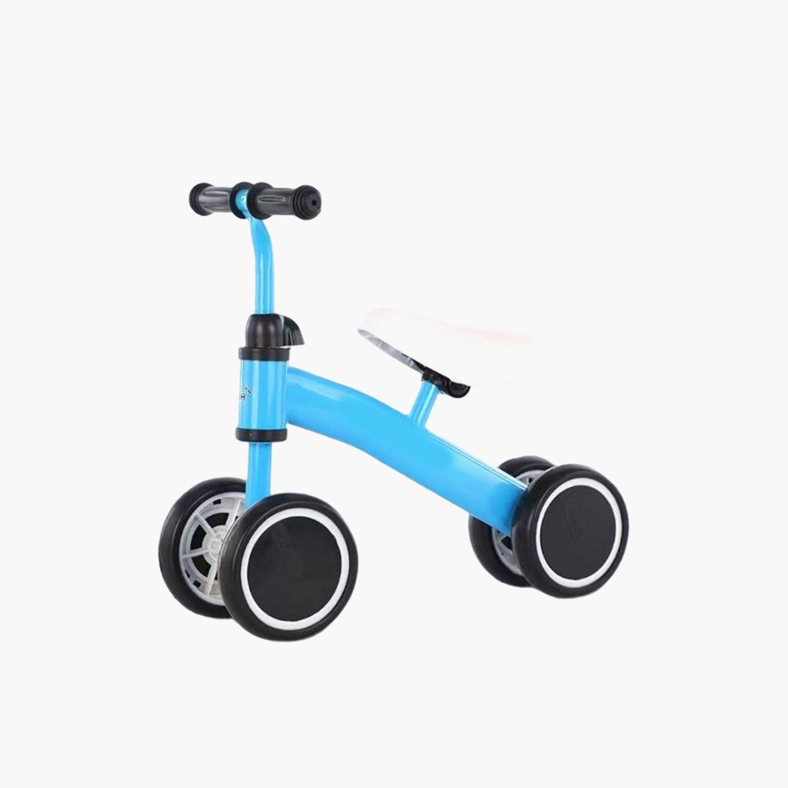 Starmarz Premium 4-Wheel Balance Training Bike - 1-5 Years - Blue-toys-outdoor-bikesandrideons-bikes-image-1