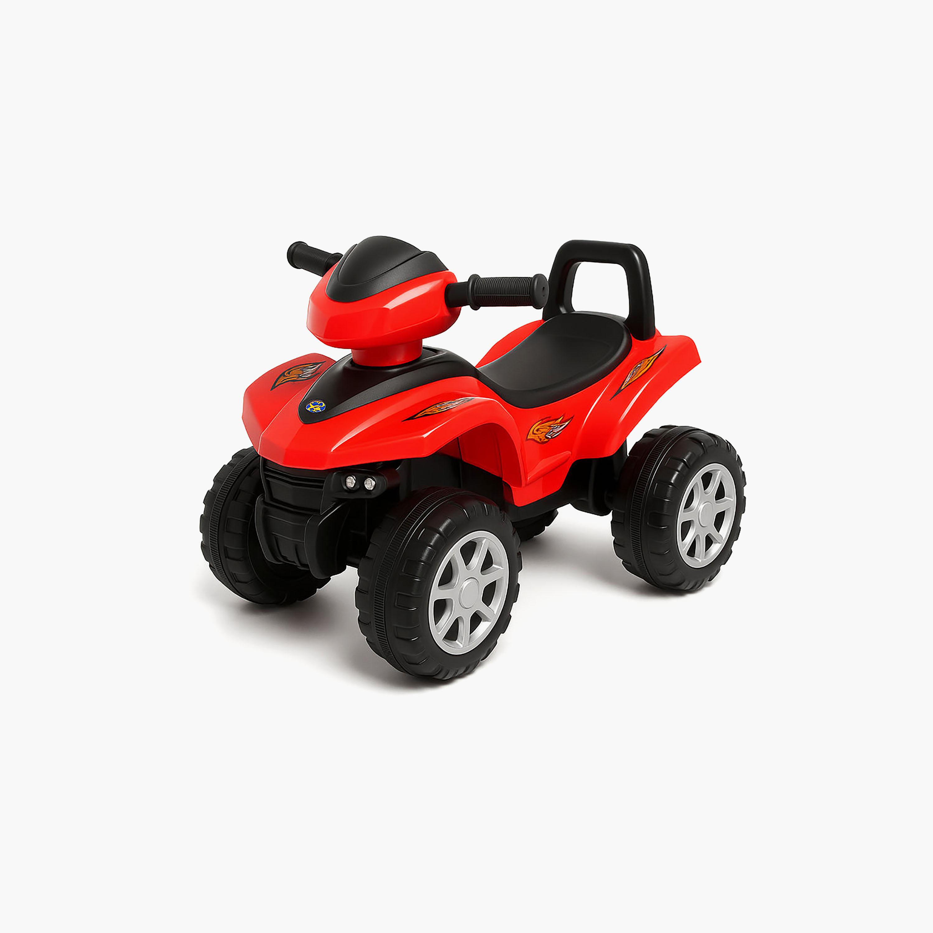 Starmarz Premium 4-Wheel Mini Quad Ride-On ATV with Steering Handle - 1-5 Years - Red-toys-outdoor-bikesandrideons-electricvehicles-image-1