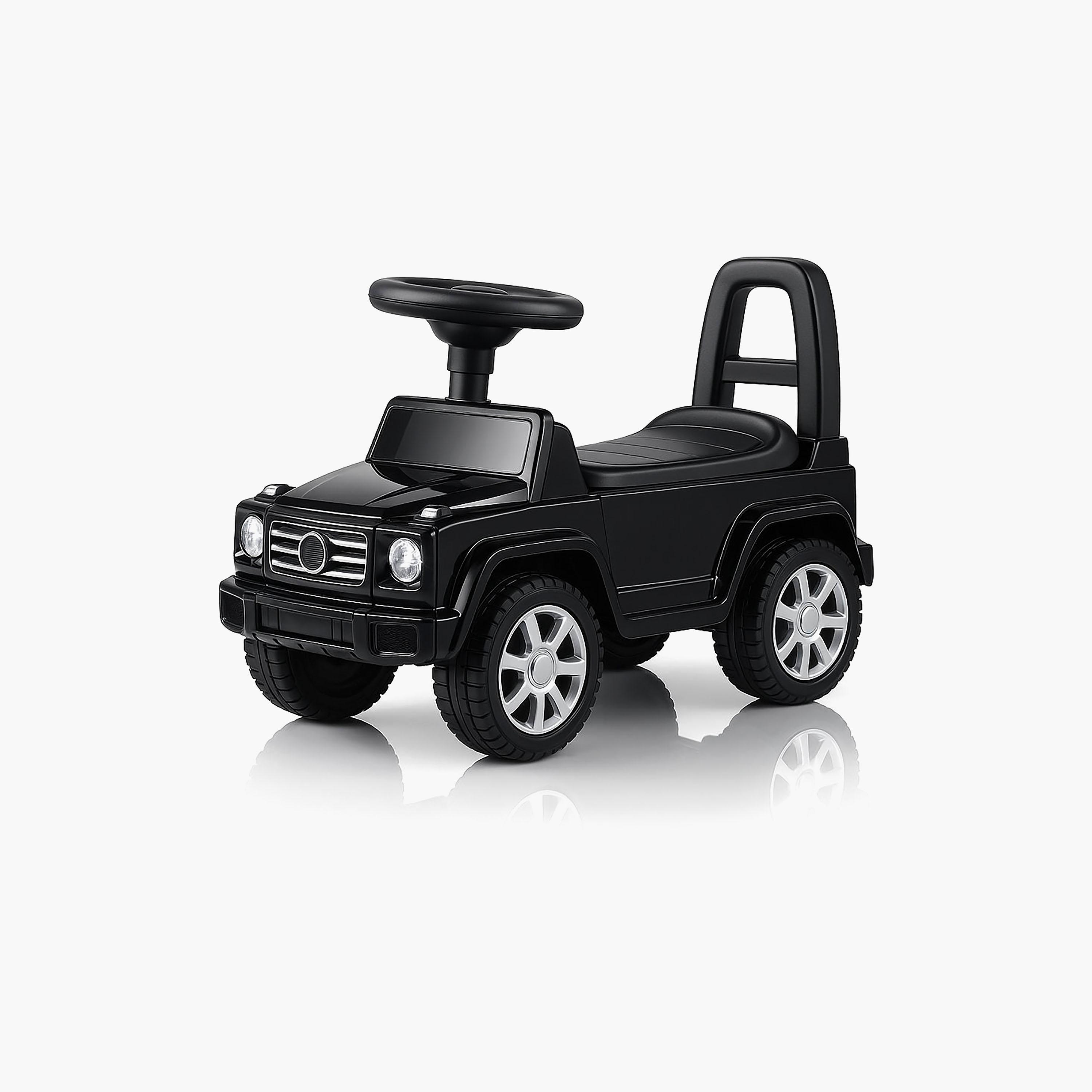 Starmarz Premium Foot-to-Floor Luxury Ride-On Jeep - 1-5 Years - Black-toys-outdoor-bikesandrideons-manualrideons-image-1