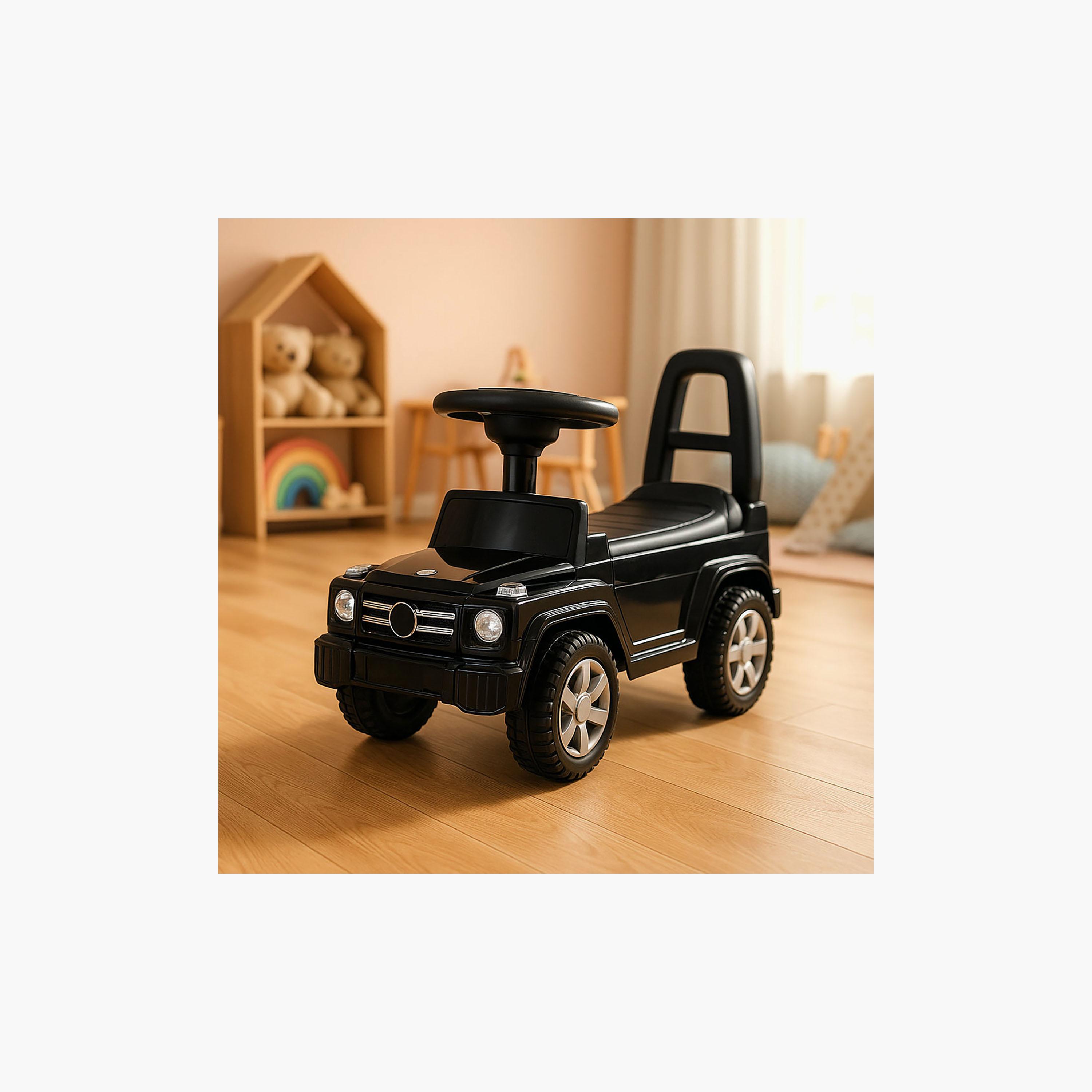 Starmarz Premium Foot-to-Floor Luxury Ride-On Jeep - 1-5 Years - Black-toys-outdoor-bikesandrideons-manualrideons-image-2