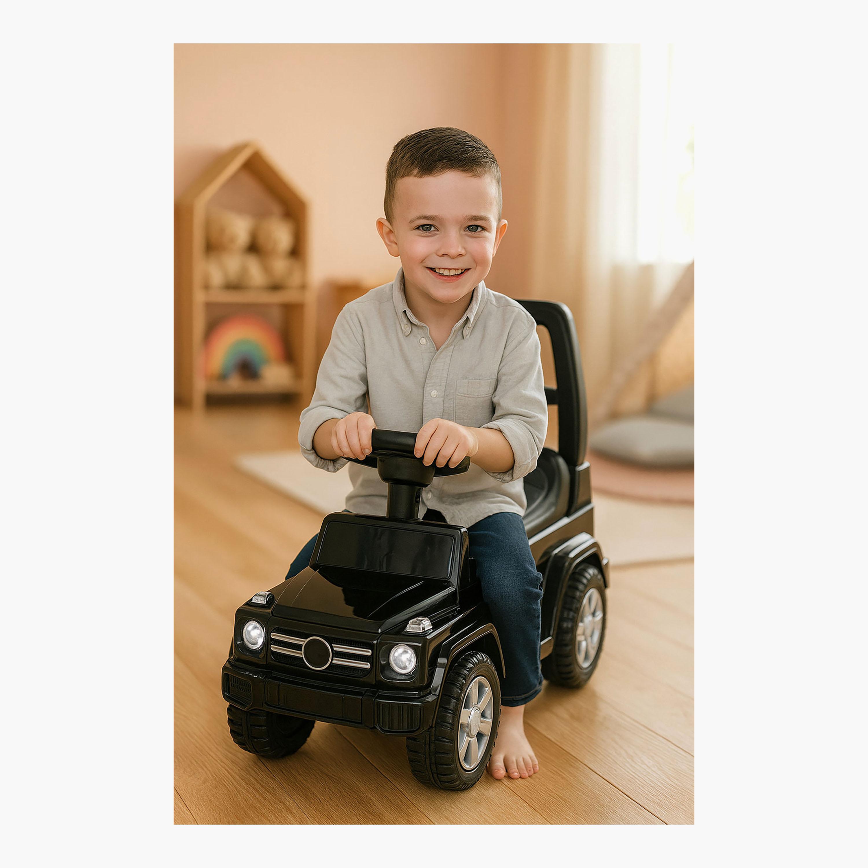 Starmarz Premium Foot-to-Floor Luxury Ride-On Jeep - 1-5 Years - Black-toys-outdoor-bikesandrideons-manualrideons-image-3