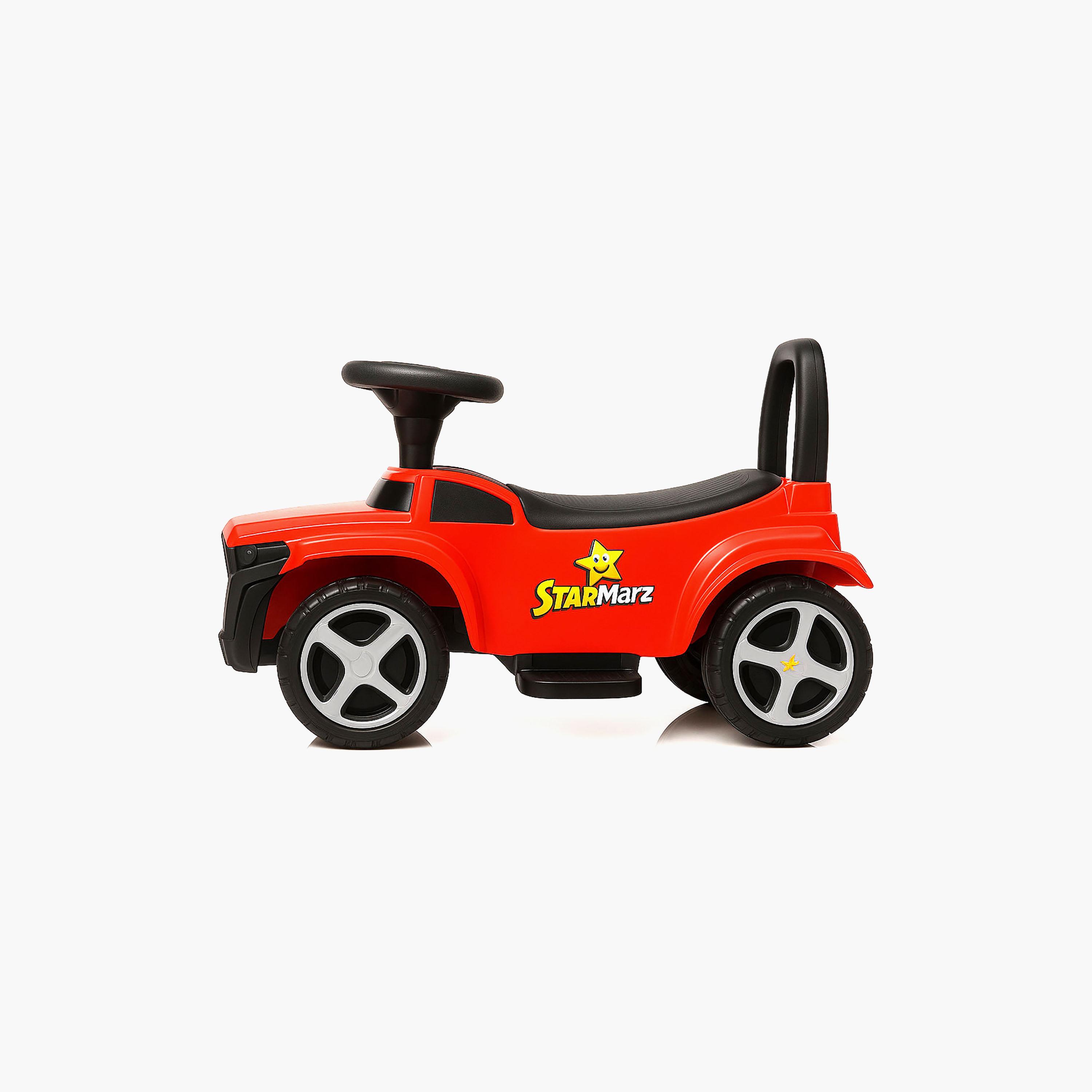 Starmarz Premium Foot-to-Floor Construction Ride-On Car - 1-5 Years - Red-toys-outdoor-bikesandrideons-manualrideons-image-2
