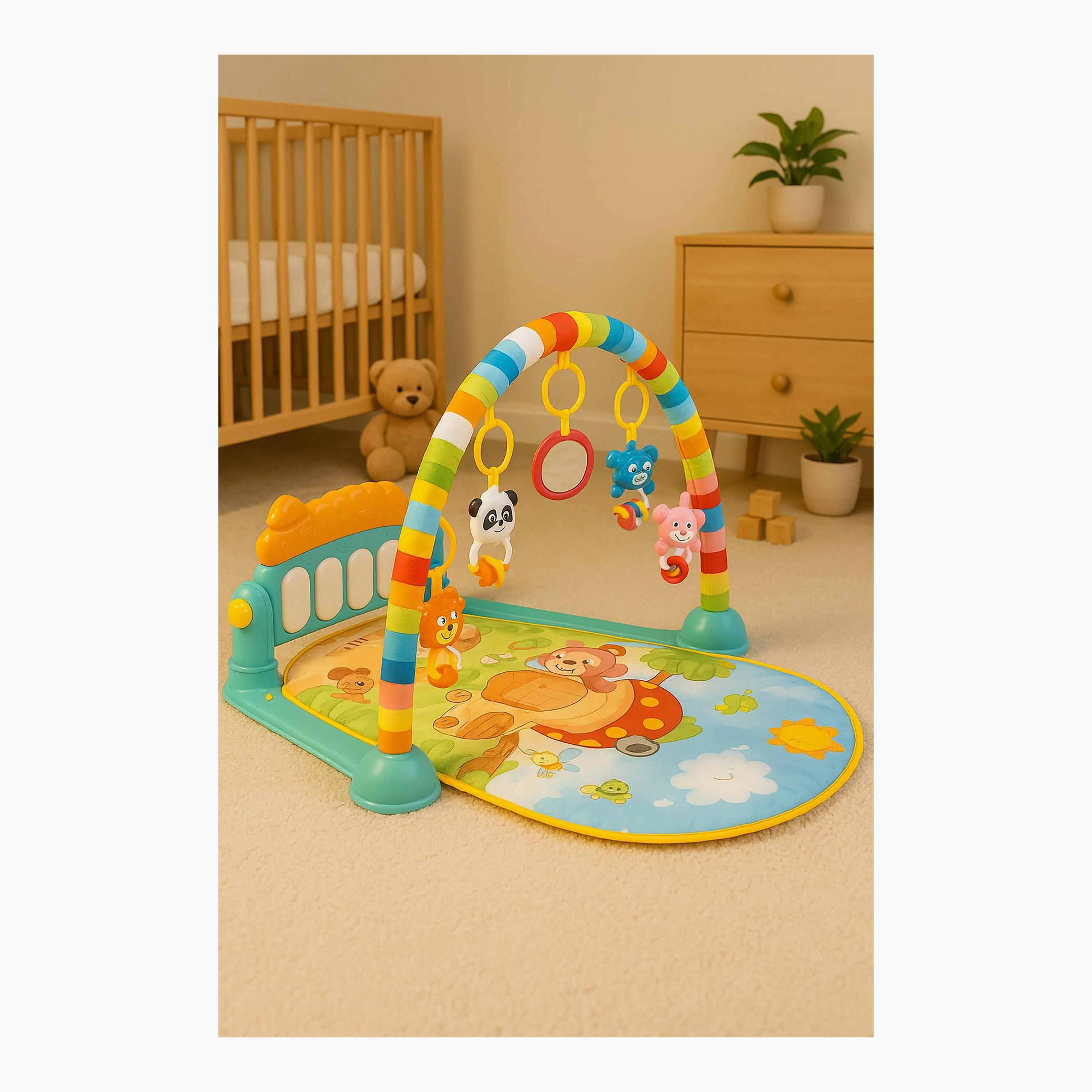 جيم للأطفال مع ألعاب معلقة وبيانو موسيقي-baby-infantactivity-image-2