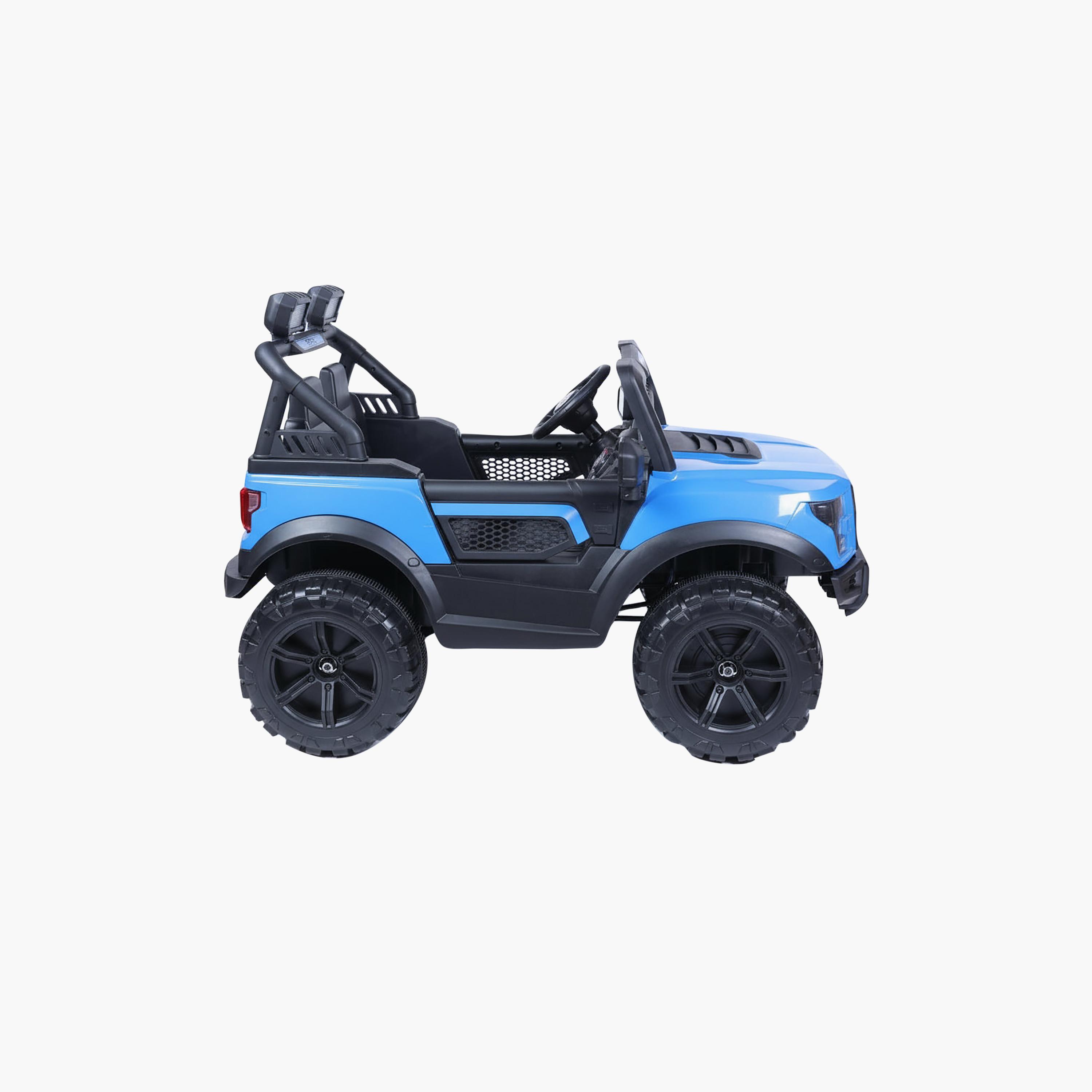 Urban Tots 12V Battery Operated Jeep with Music & LED Lights - Blue-toys-outdoor-bikesandrideons-electricvehicles-image-3