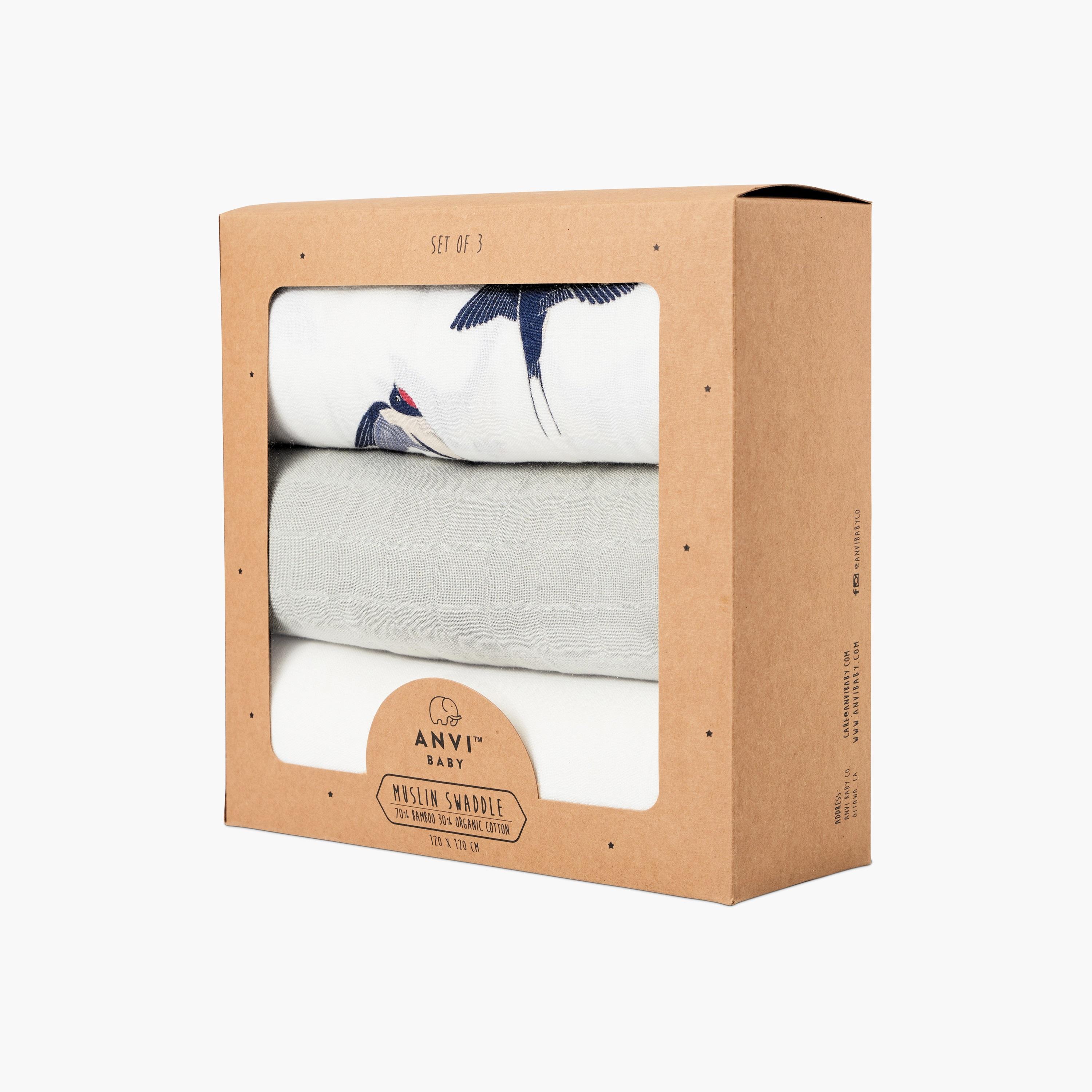 Anvi Baby 3-Piece Organic Bamboo Swaddle-baby-nursery-blanketsandswaddles-blanketsandquilts-image-4