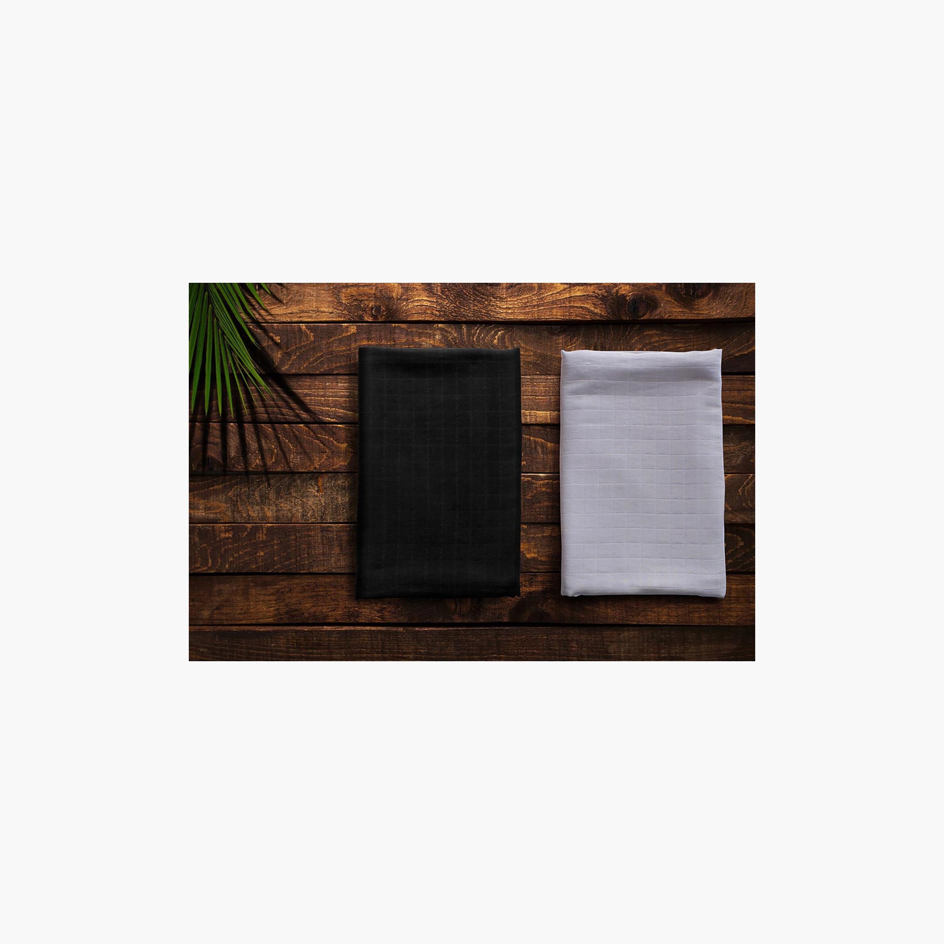 Anvi Baby 2-Piece Muslin Bamboo Swaddle - Smoky Night-baby-nursery-blanketsandswaddles-blanketsandquilts-image-4
