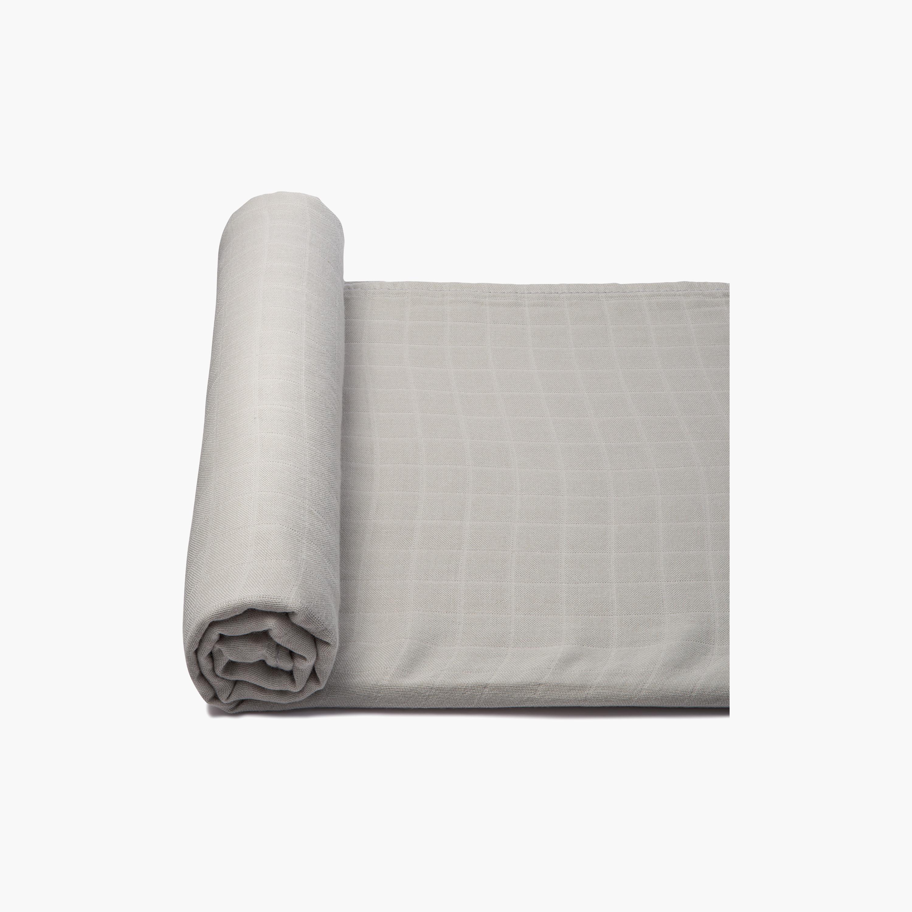 Anvi Baby 2-Piece Organic Muslin Swaddle - Smoky Sun-baby-nursery-blanketsandswaddles-blanketsandquilts-image-3