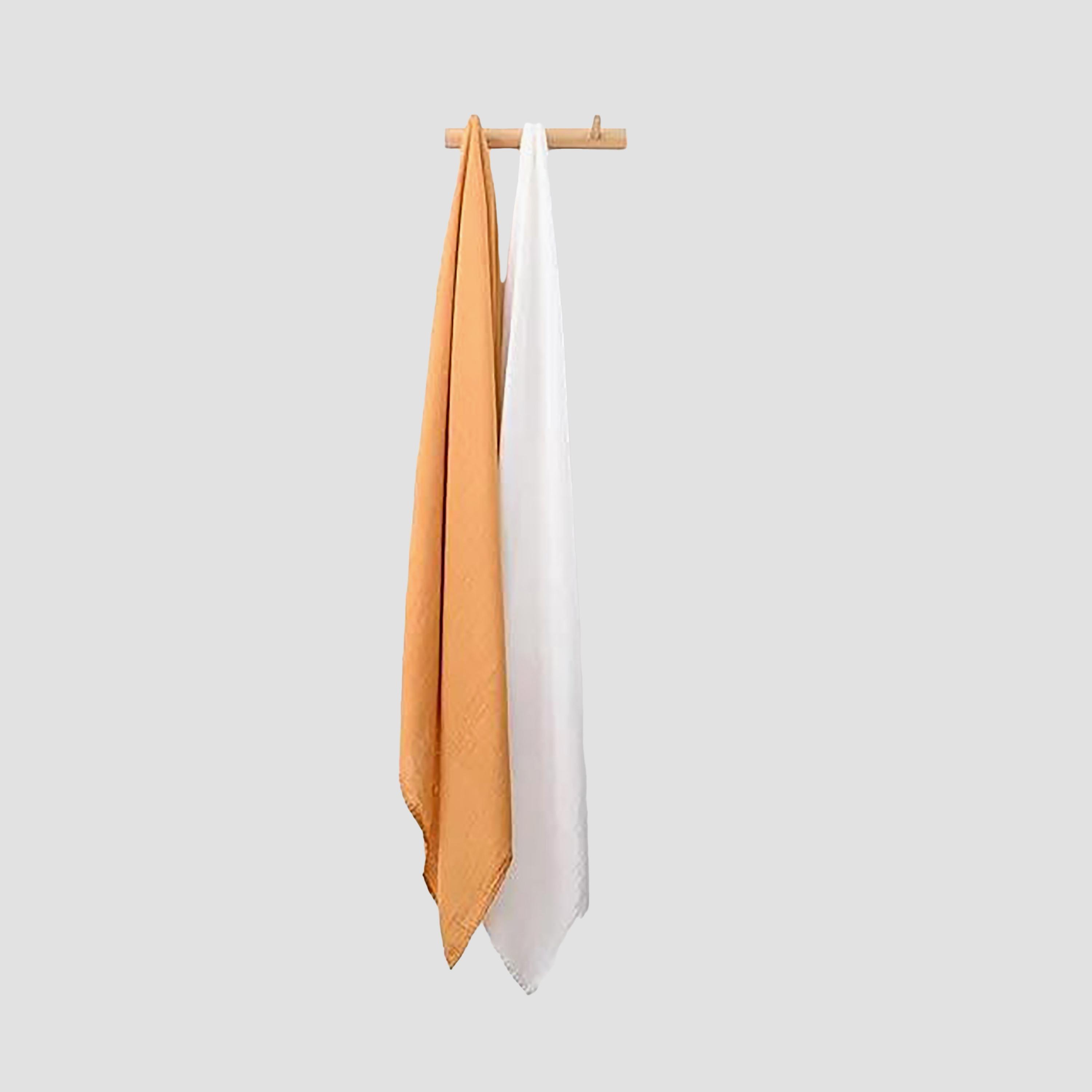 Anvi Baby Organic Bamboo Swaddle Pack of 2 - Sunbeam-baby-nursery-blanketsandswaddles-blanketsandquilts-image-2