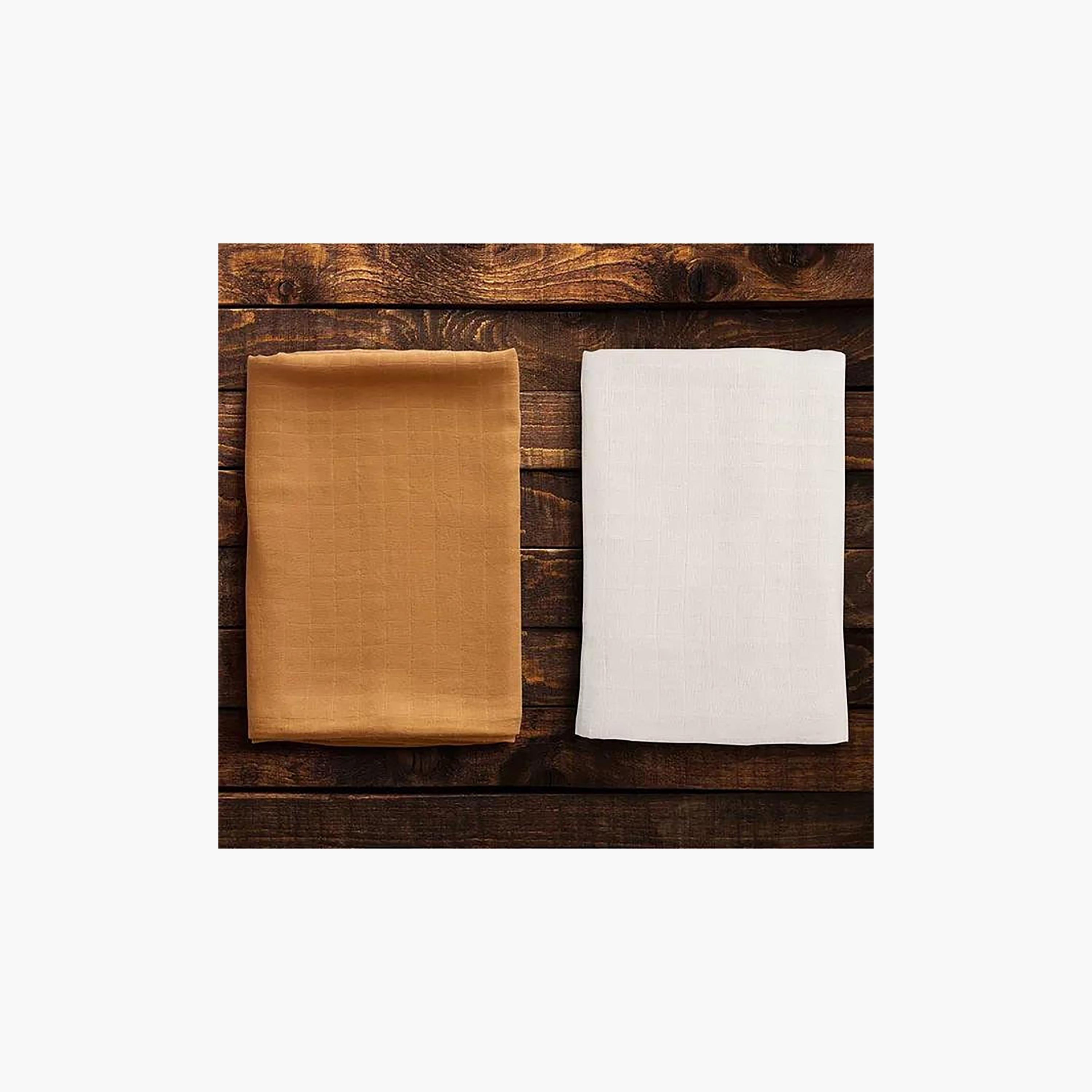Anvi Baby Organic Bamboo Swaddle Pack of 2 - Sunbeam-baby-nursery-blanketsandswaddles-blanketsandquilts-image-3