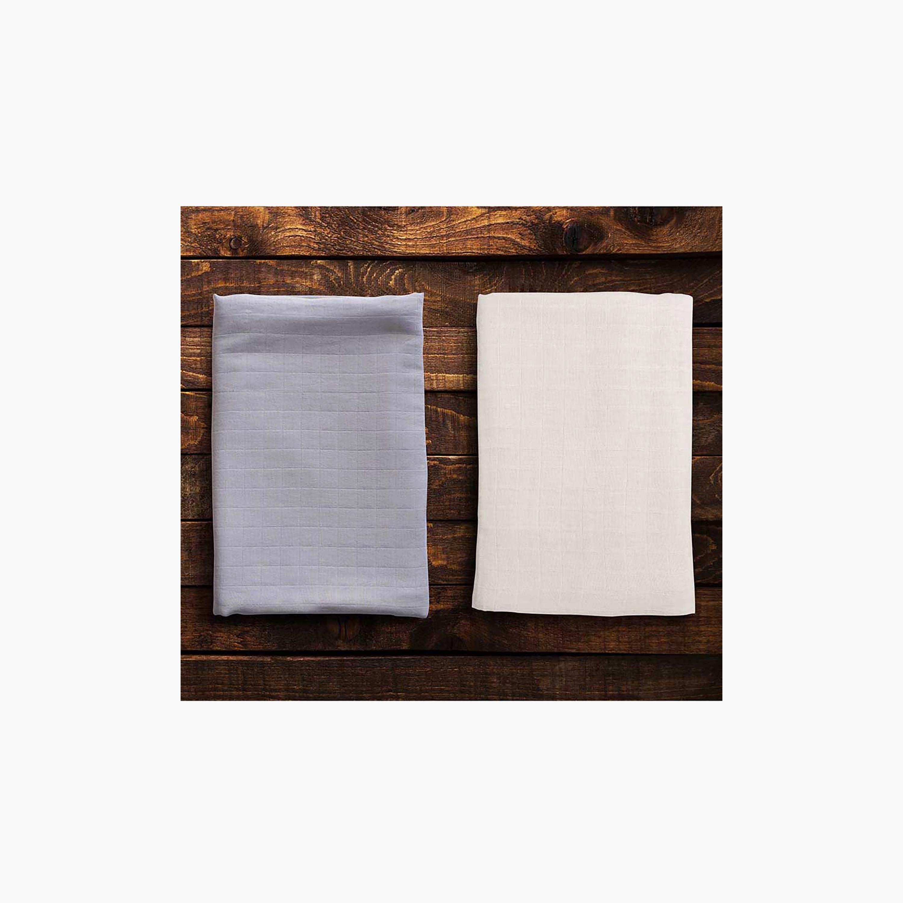 Anvi Baby 2-Piece Organic Bamboo Swaddle - Overcast-baby-nursery-blanketsandswaddles-blanketsandquilts-image-3