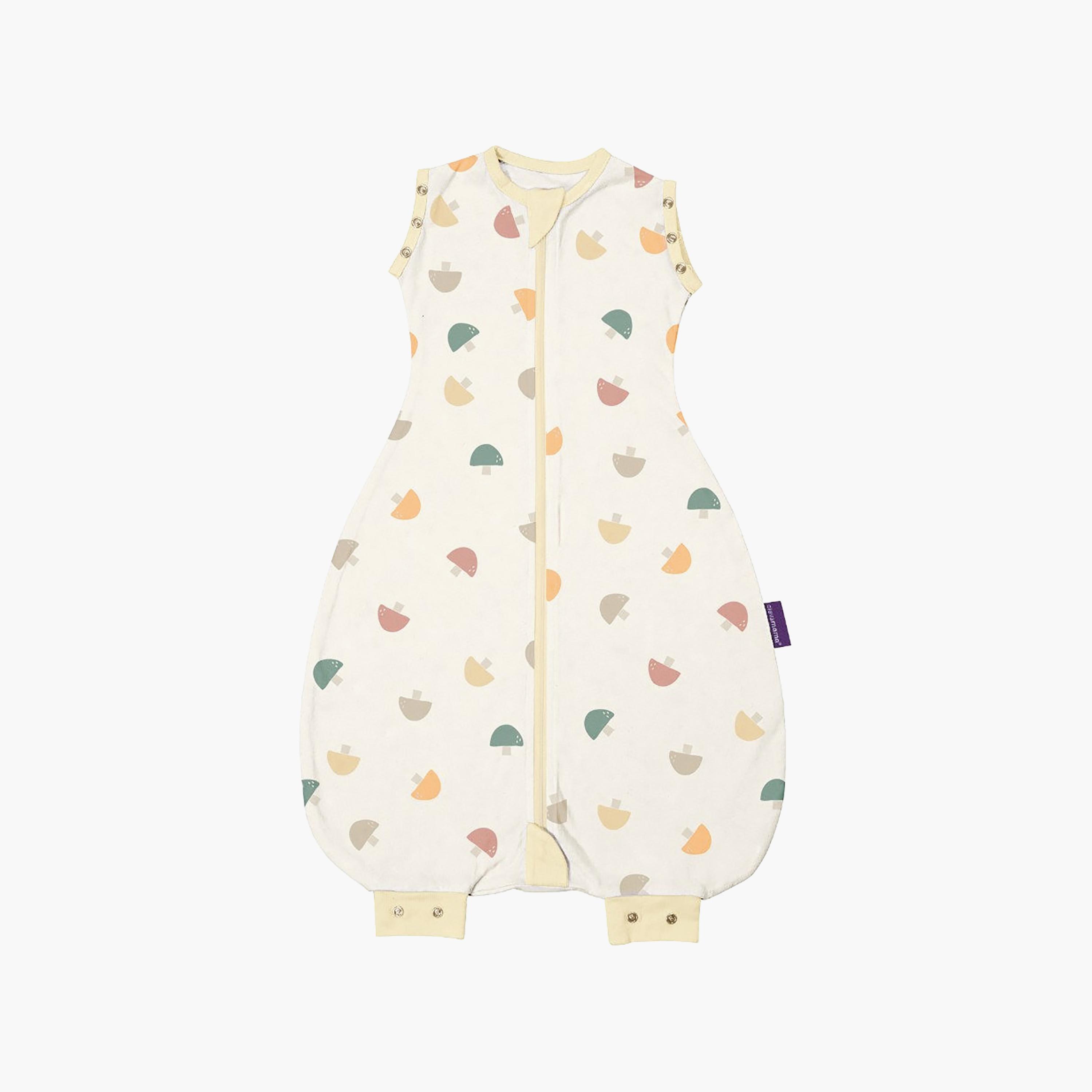 Clevamama 1.0 Tog Adjustable ClevaSleep DreamSuit - Mushroom - 0-9 Months-baby-nursery-blanketsandswaddles-swaddlesandsleepingbags-image-1