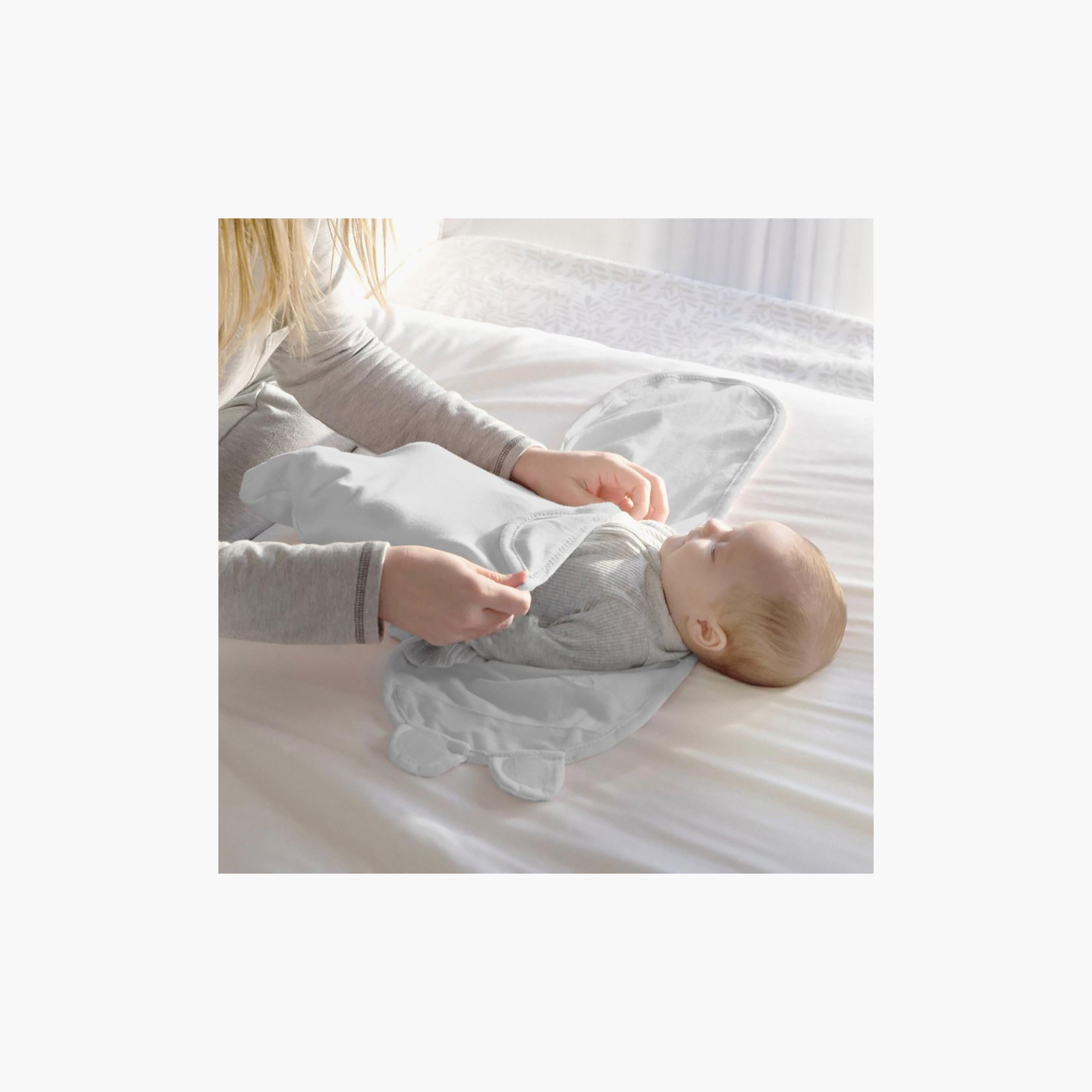Ingenuity 3-Piece 1.0 TOG SwaddleMe Cotton Preemie Swaddle Wraps - Mountaineer - 3-6 Months-baby-nursery-blanketsandswaddles-swaddlesandsleepingbags-image-3