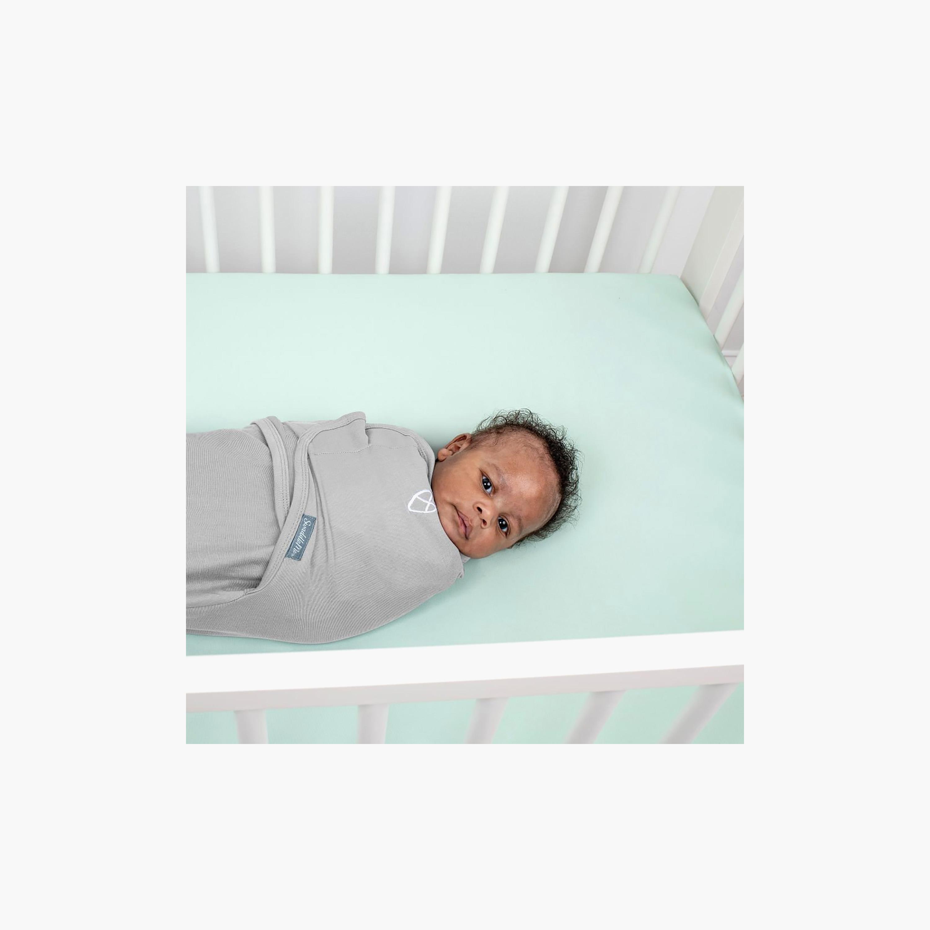 Ingenuity 3-Piece 1.0 TOG SwaddleMe Cotton Preemie Swaddle Wraps - Mountaineer - 3-6 Months-baby-nursery-blanketsandswaddles-swaddlesandsleepingbags-image-5