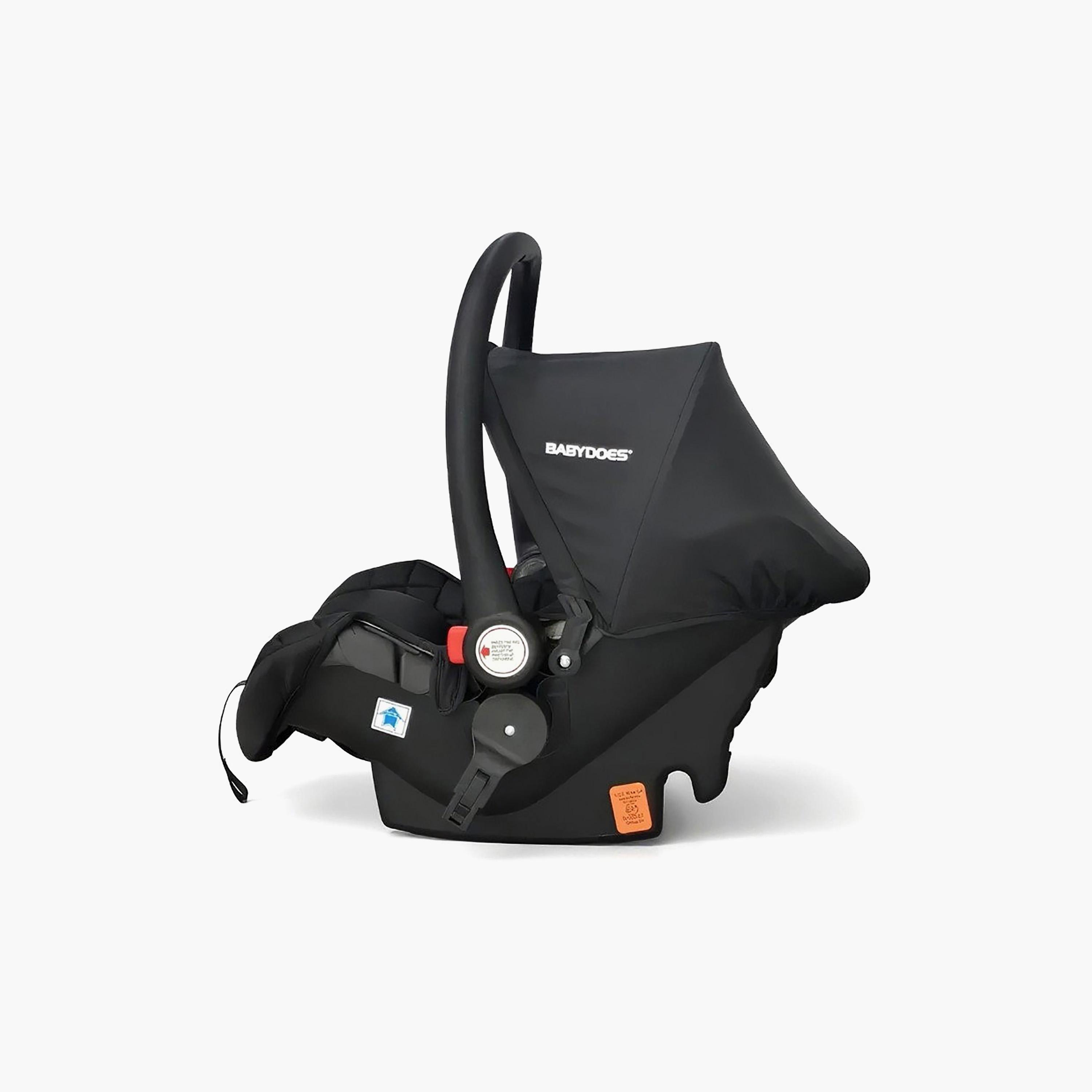 نظام سفر إكسايتز المدمج من بيبي دوز - من 0 إلى 4 سنوات - أسود-baby-gear-strollersandprams-travelsystems-image-6