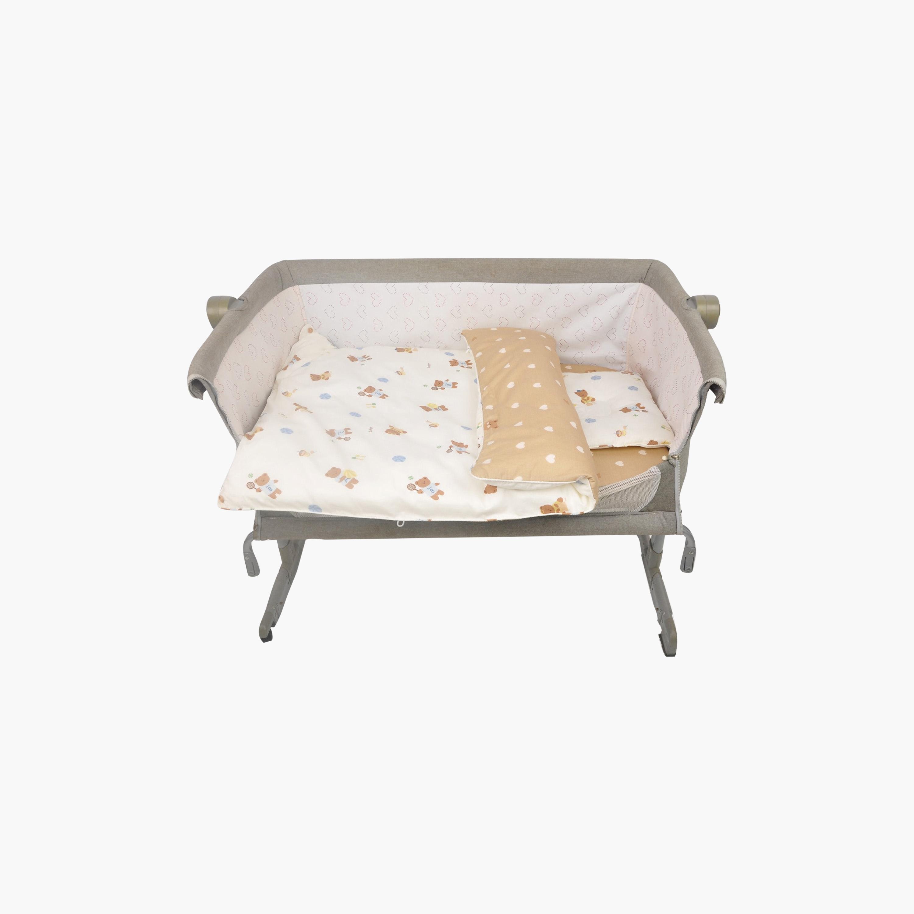 طقم مفارش سرير أطفال 3 قطع - ليتل بير من بيبيدريم-baby-nursery-babybedding-image-1