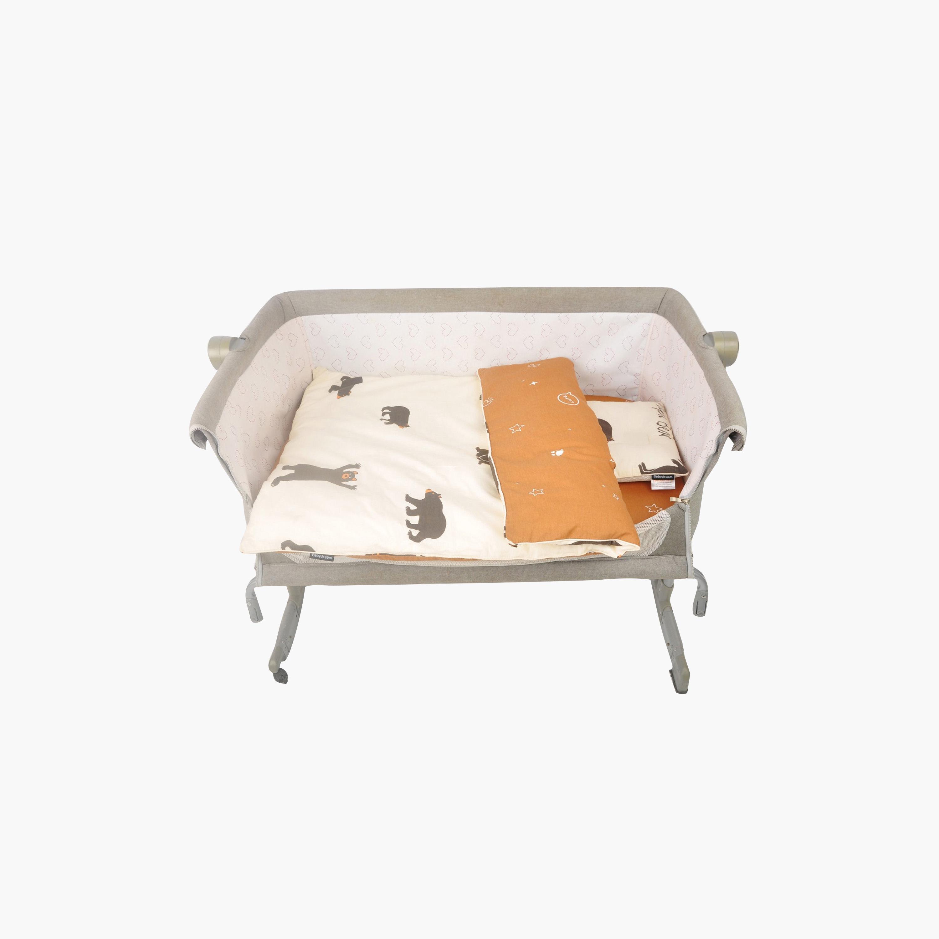 طقم مفارش سرير أطفال 3 قطع - بابا بير من بيبيدريم-baby-nursery-babybedding-image-1