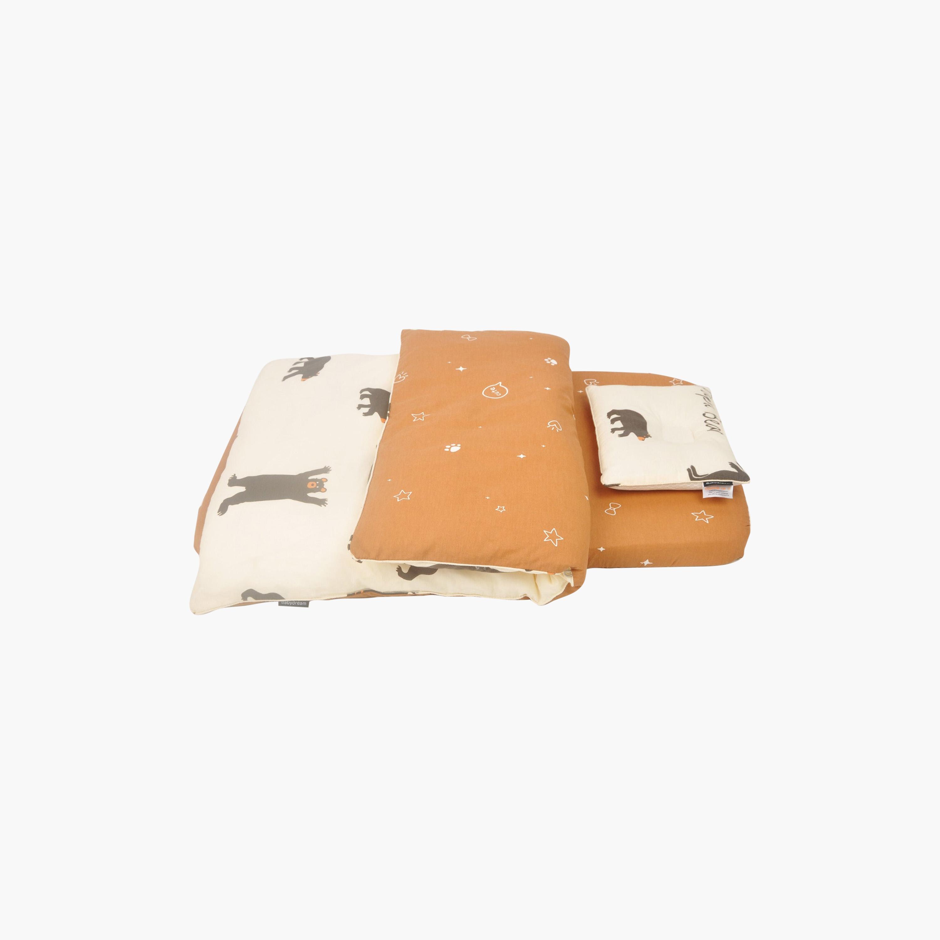 طقم مفارش سرير أطفال 3 قطع - بابا بير من بيبيدريم-baby-nursery-babybedding-image-4