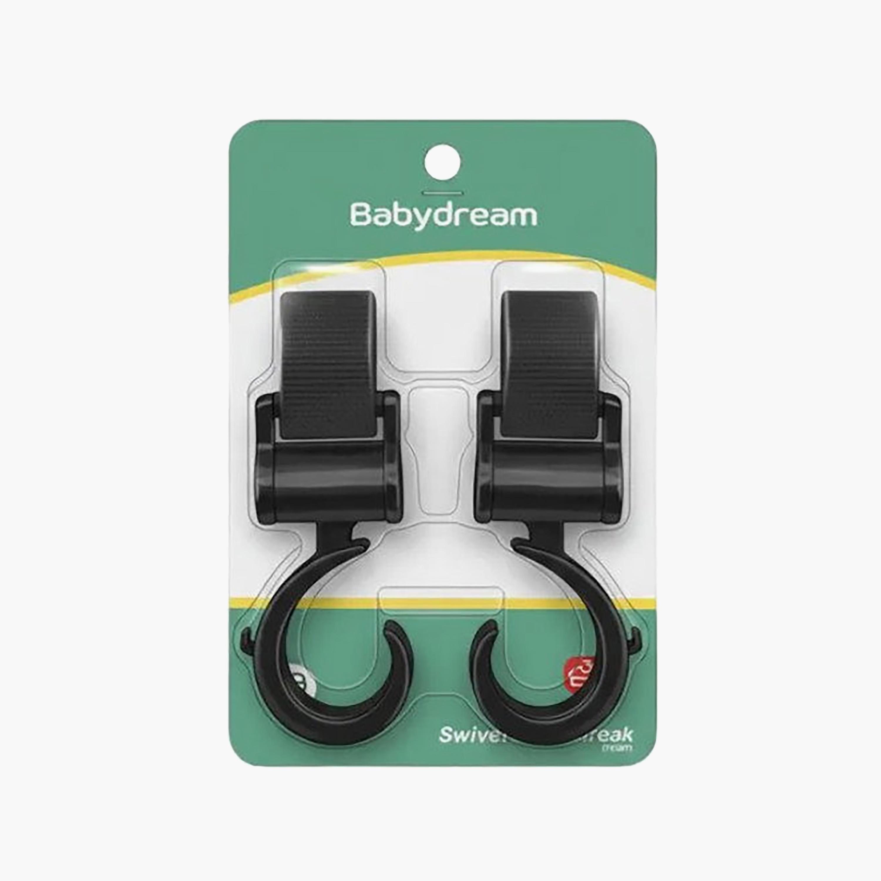 خطاف عربة أطفال قطعتين - أسود من بيبيدريم-baby-gear-strollersandprams-accessories-image-2