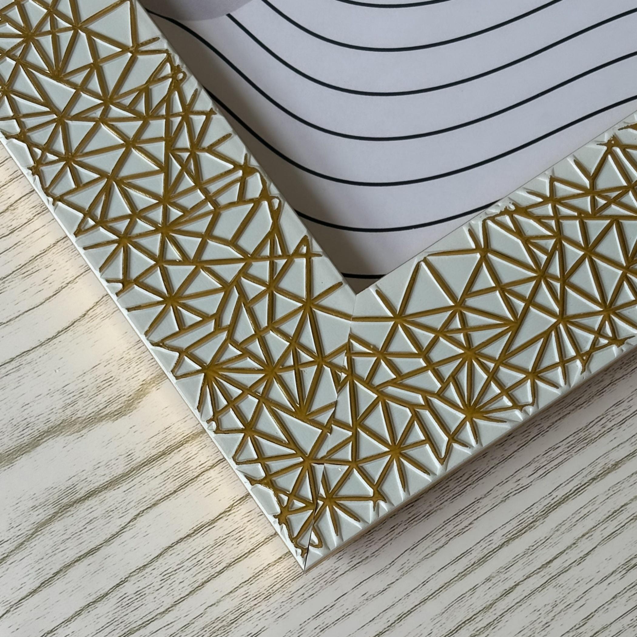 Geometric Pattern Photo Frame A4-household-walldecorandmirrors-photoframes-image-3
