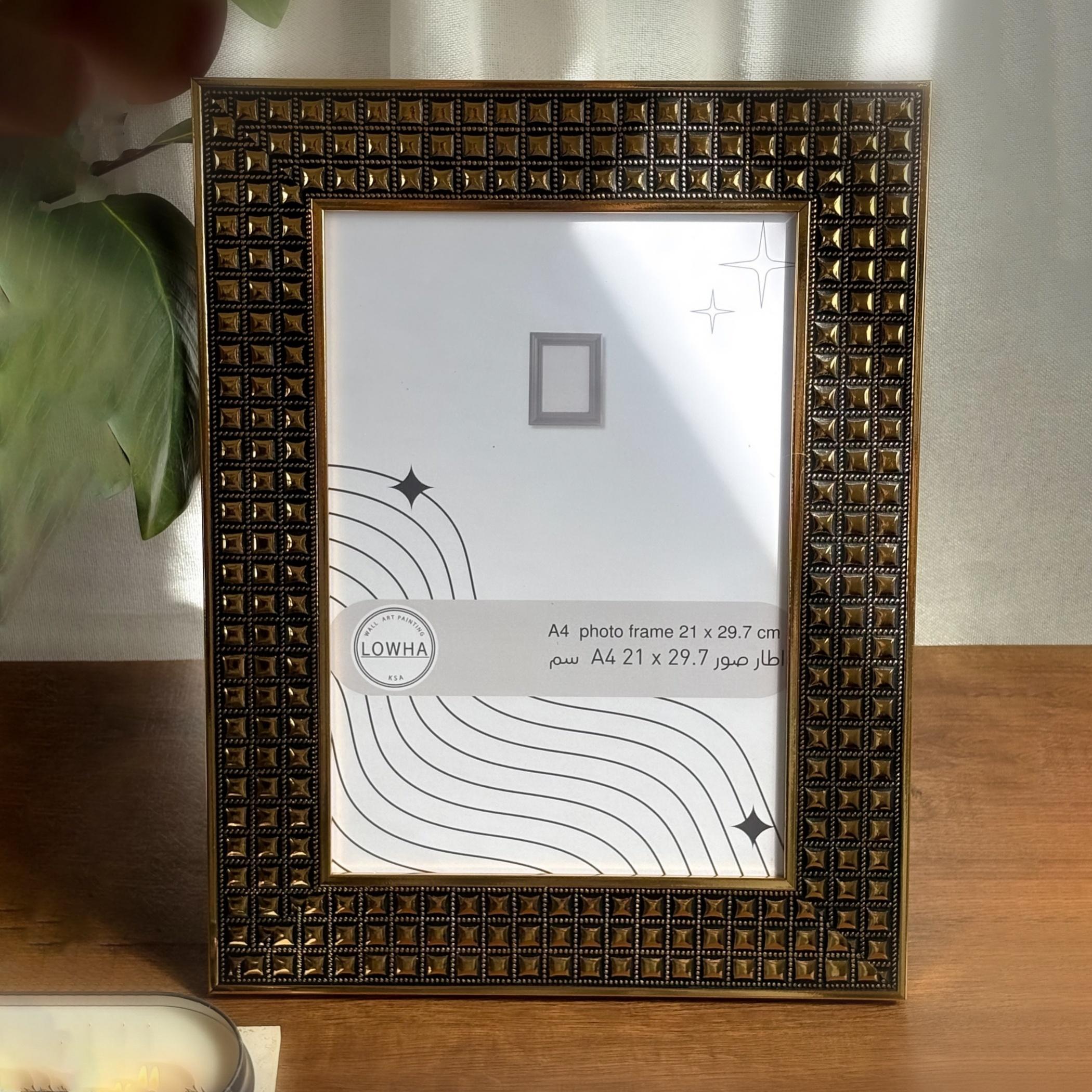 Ornate Tabletop Photo Frame A4-household-walldecorandmirrors-photoframes-image-1