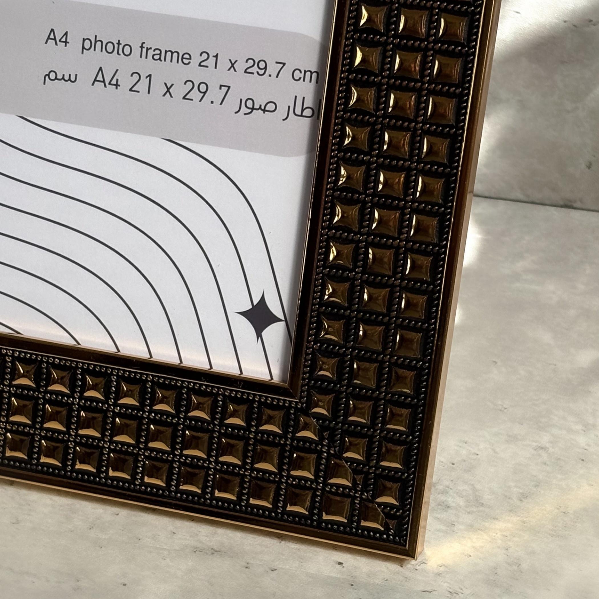 Ornate Tabletop Photo Frame A4-household-walldecorandmirrors-photoframes-image-2