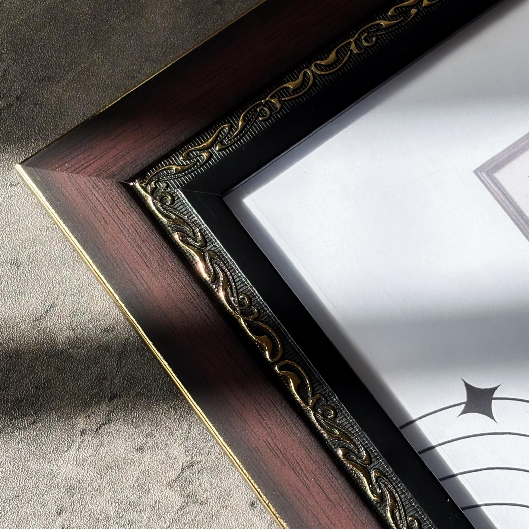 Ornate Tabletop Photo Frame A5-household-walldecorandmirrors-photoframes-image-2
